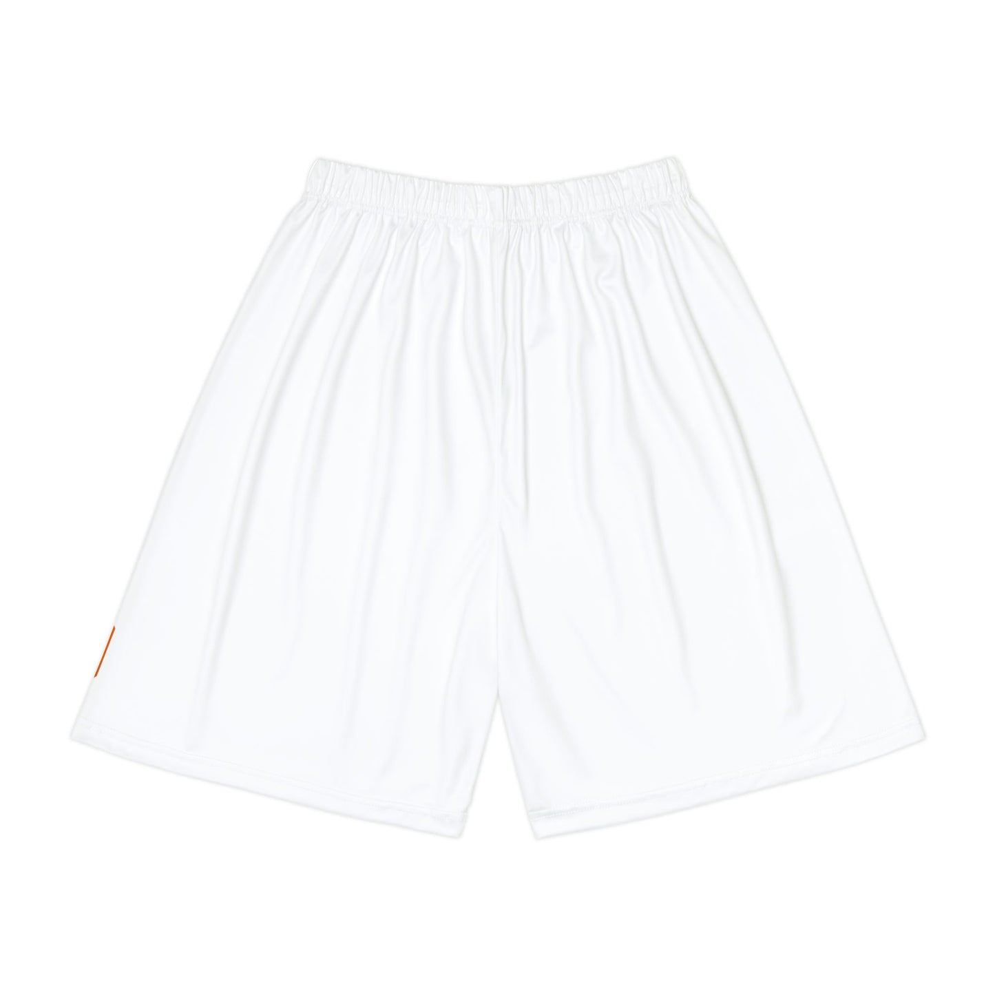 Men’s Gym Shorts with Bold Orange Graphics