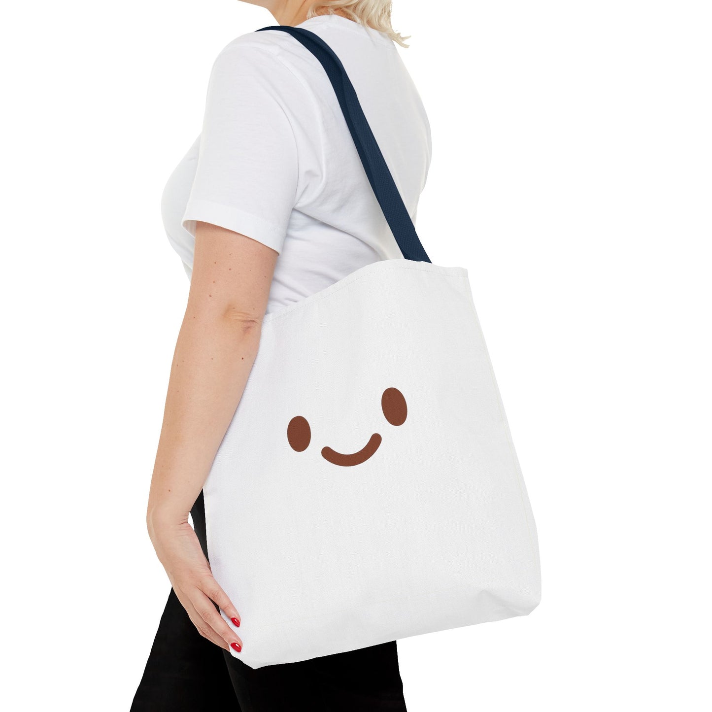 Cute Smiley Face Tote Bag - Perfect for Everyday Use