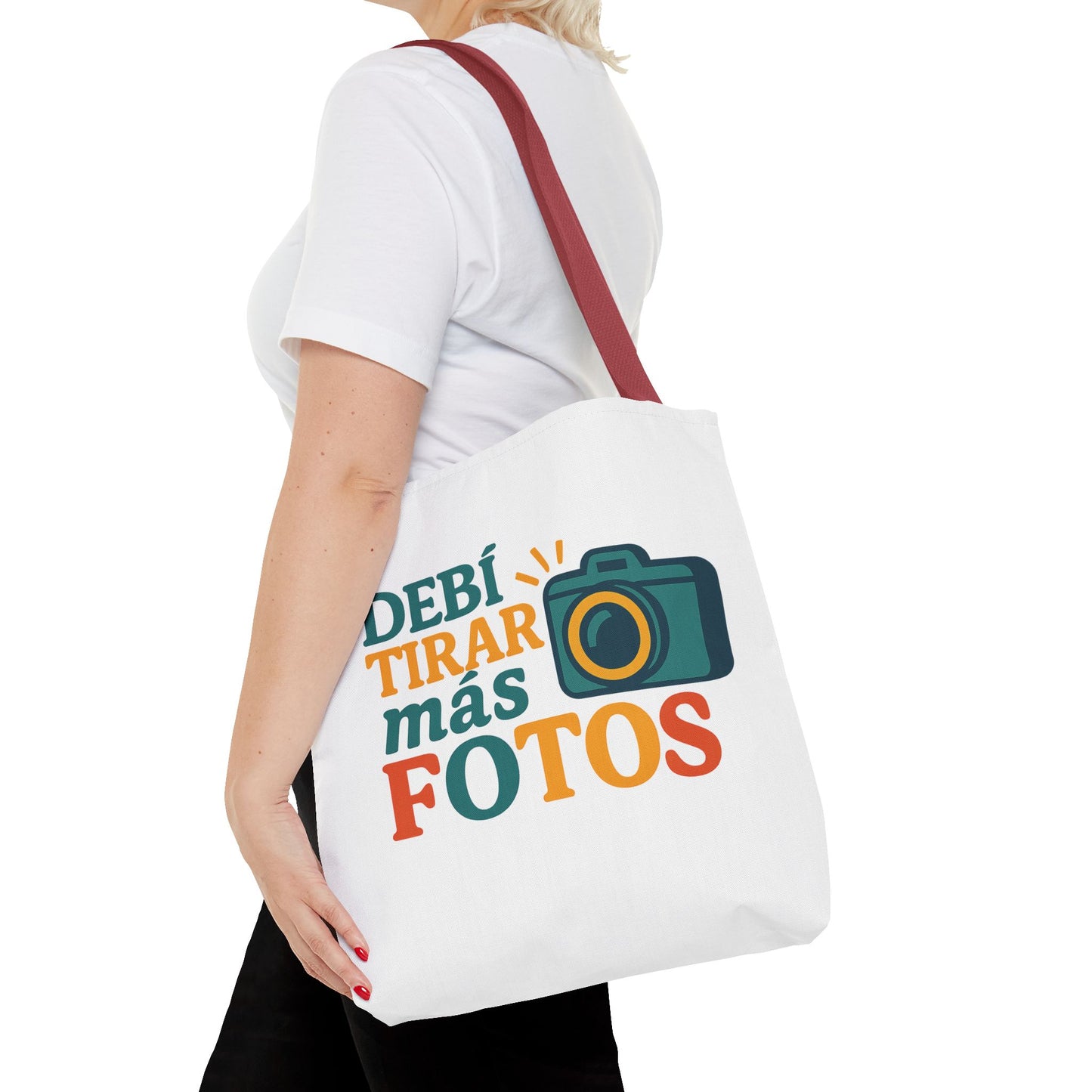 Photography Lover Tote Bag - 'Debí Tirar Más Fotos' Design