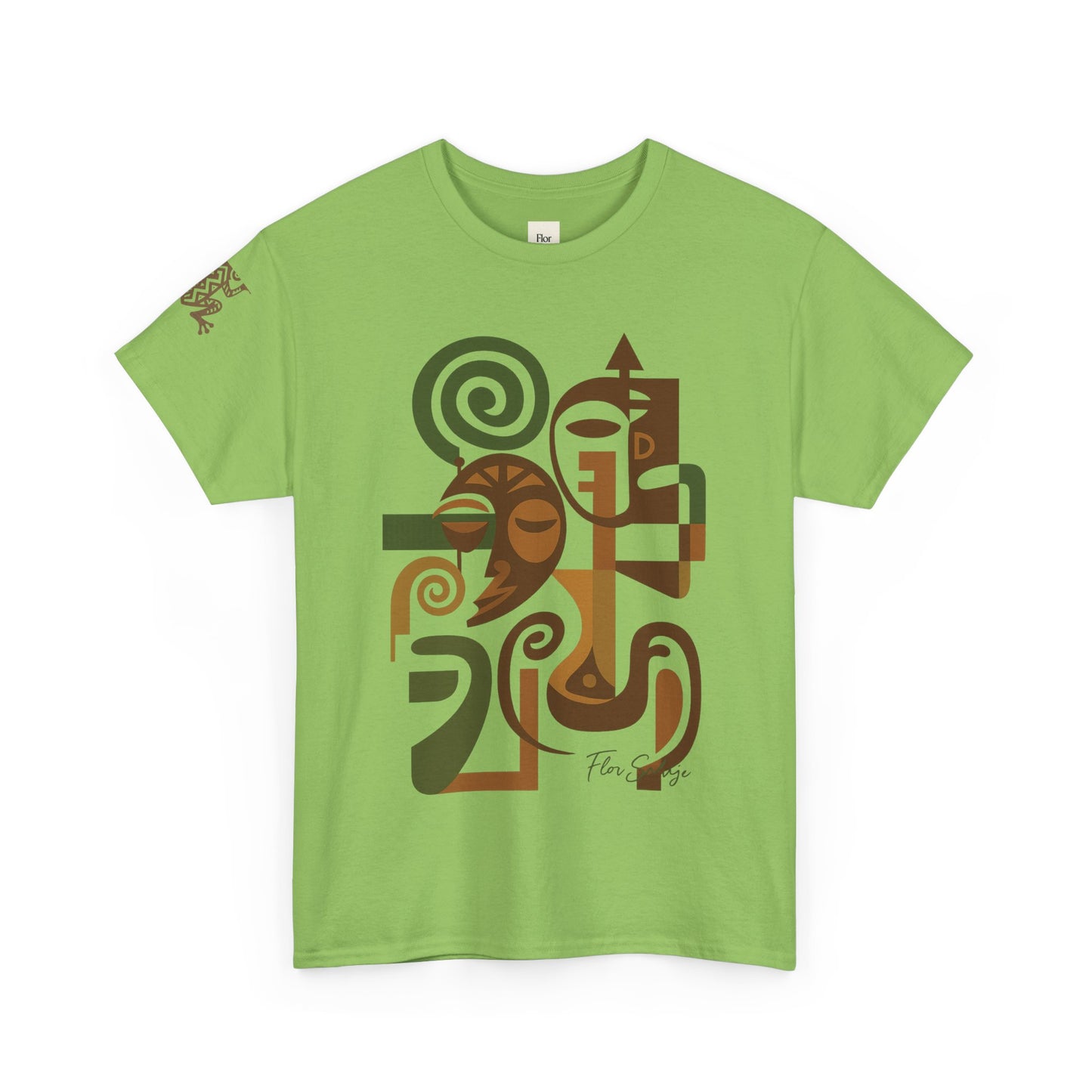 Artistic Unisex Cotton Tee - Unique Graphic Tee, Casual Wear, Gift for Art Lovers, Summer Style, Everyday Comfort