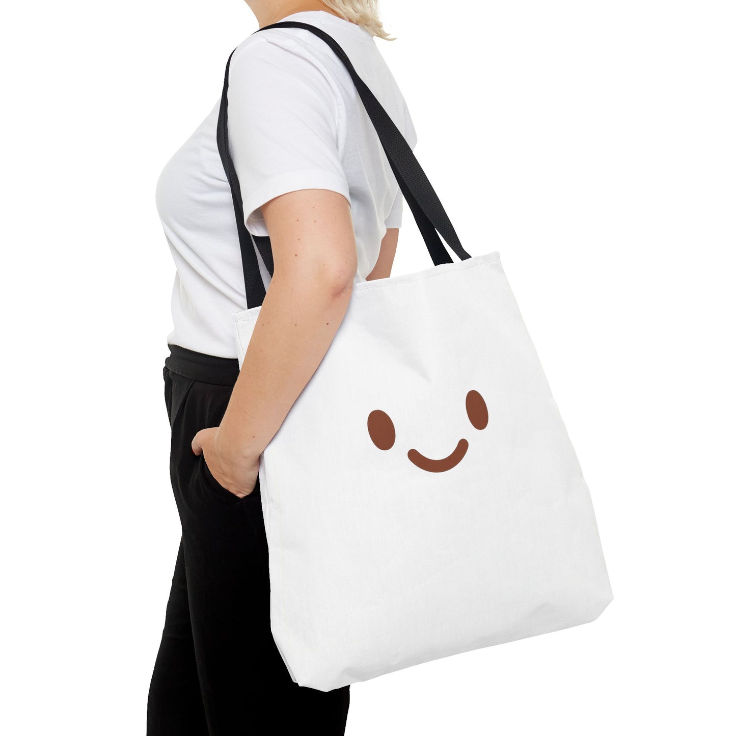 Cute Smiley Face Tote Bag - Perfect for Everyday Use
