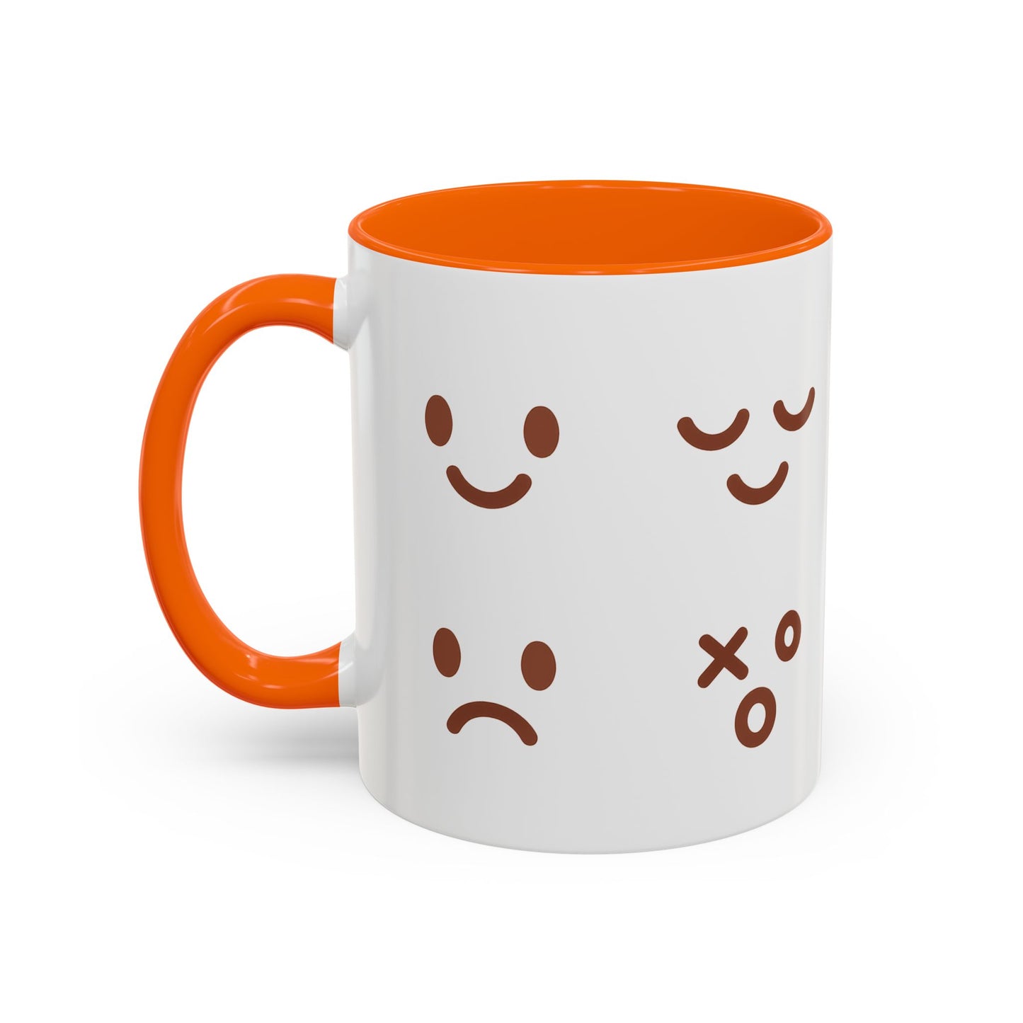 Emotional Expressions Coffee Mug - Fun 11/15oz Ceramic Coffee Cup for Daily Joy