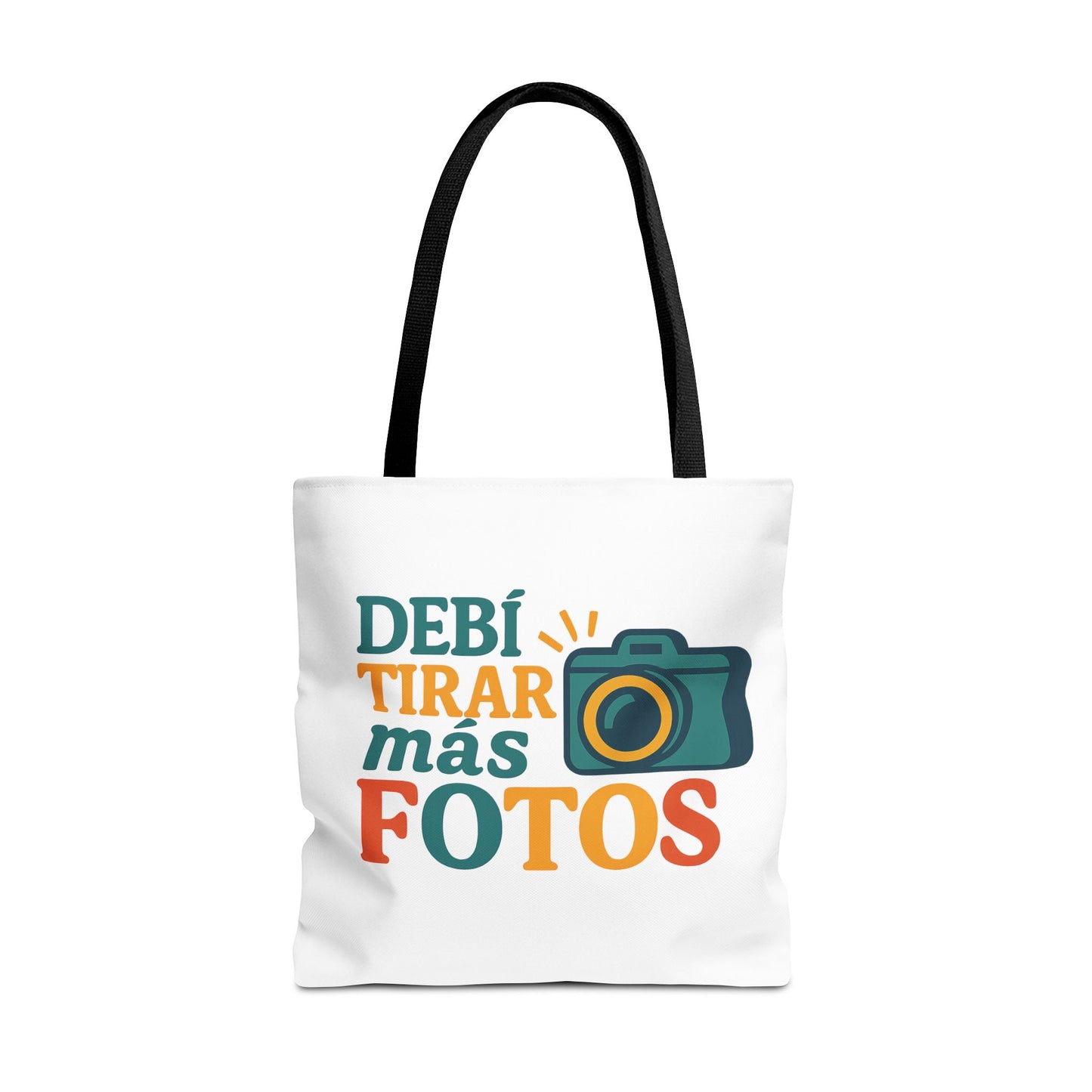 Photography Lover Tote Bag - 'Debí Tirar Más Fotos' Design