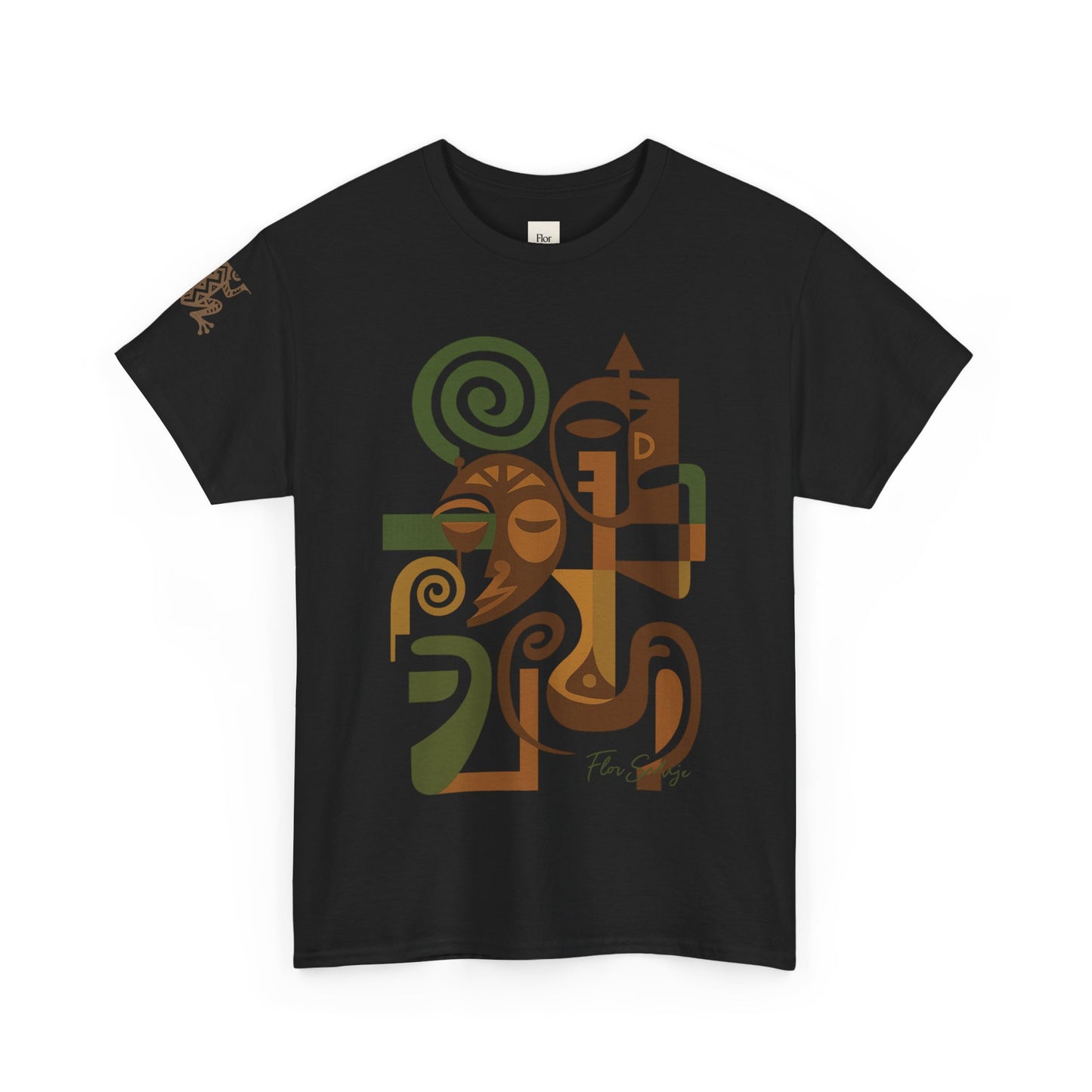 Artistic Unisex Cotton Tee - Unique Graphic Tee, Casual Wear, Gift for Art Lovers, Summer Style, Everyday Comfort