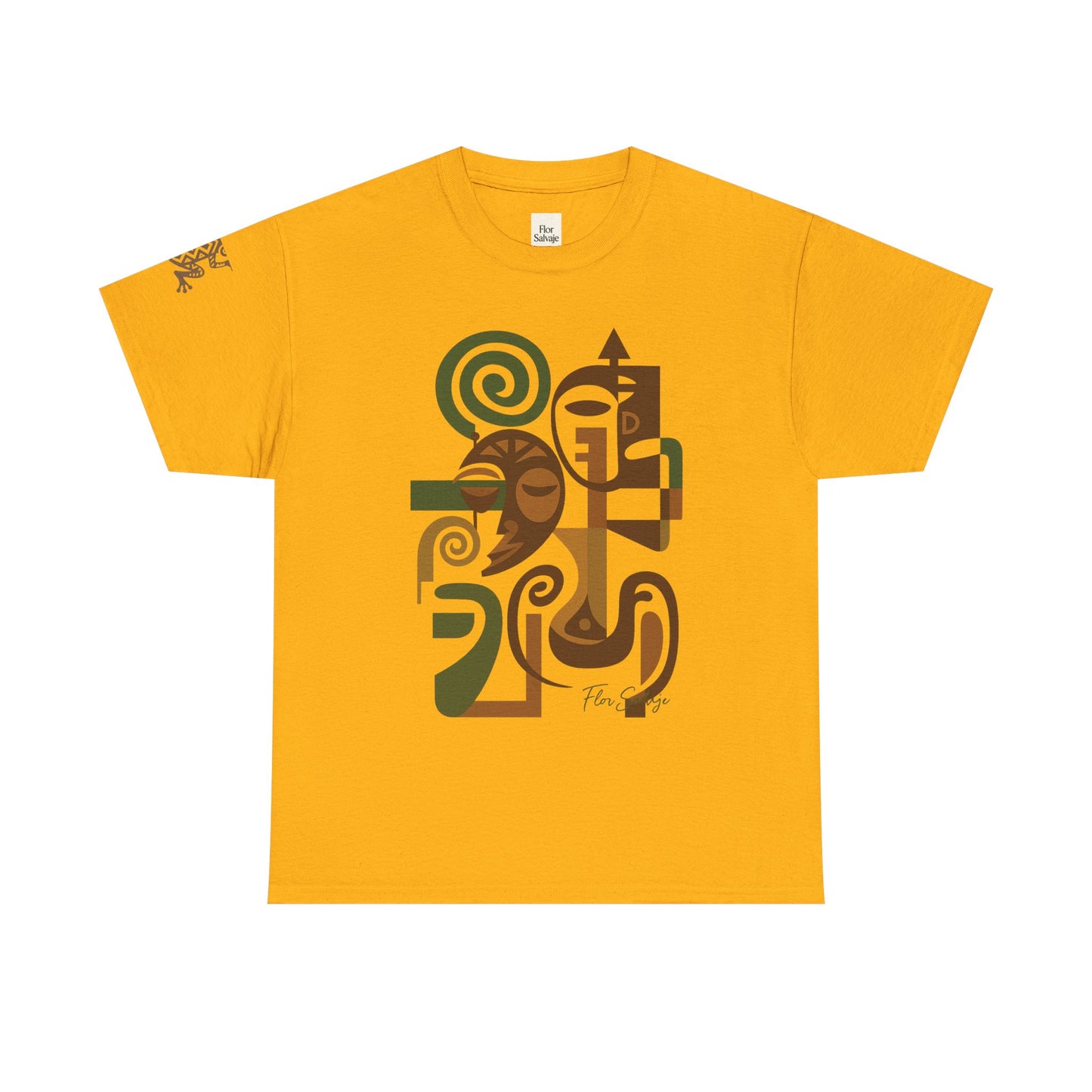 Artistic Unisex Cotton Tee - Unique Graphic Tee, Casual Wear, Gift for Art Lovers, Summer Style, Everyday Comfort