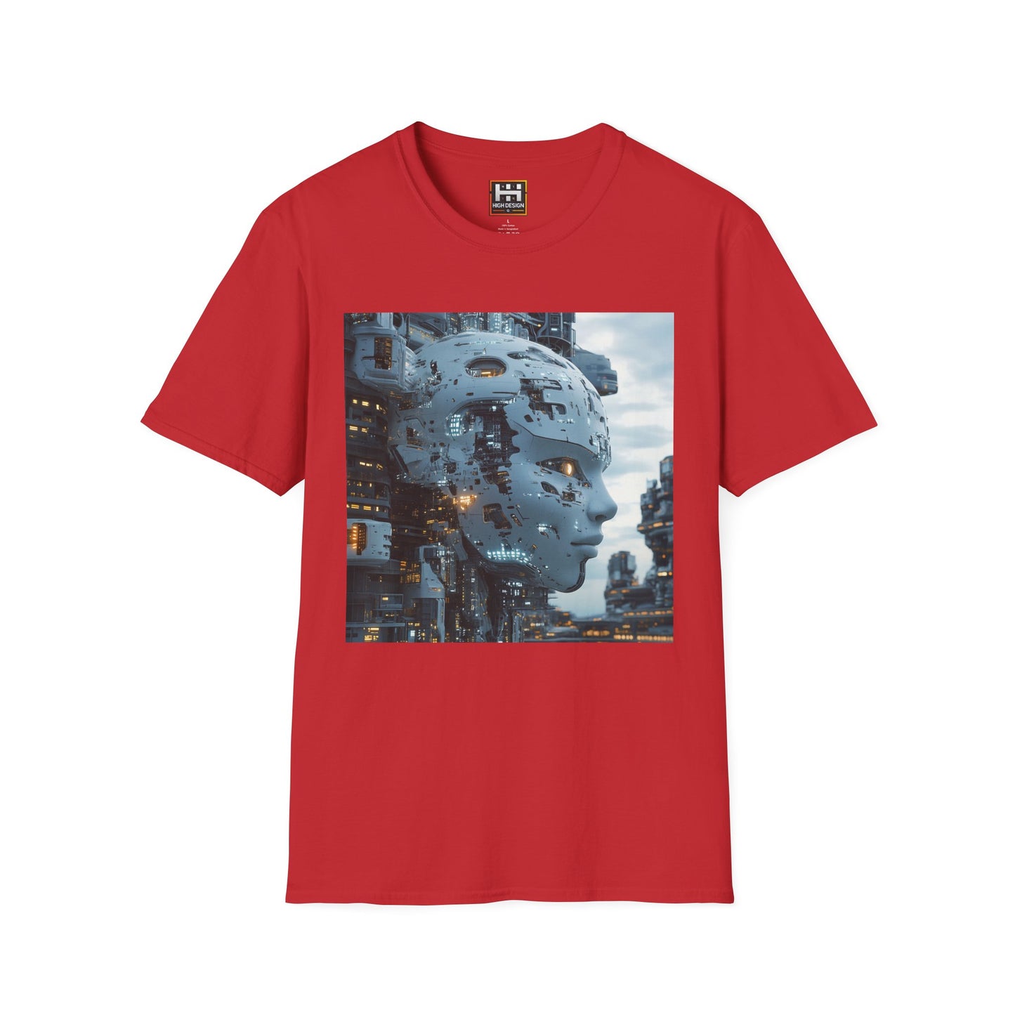 Futuristic AI Graphic Unisex T-Shirt