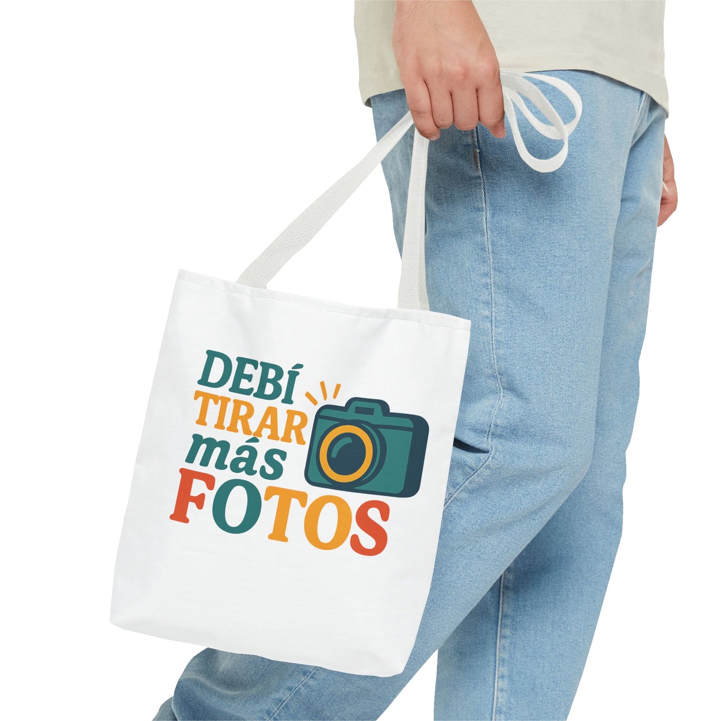 Photography Lover Tote Bag - 'Debí Tirar Más Fotos' Design