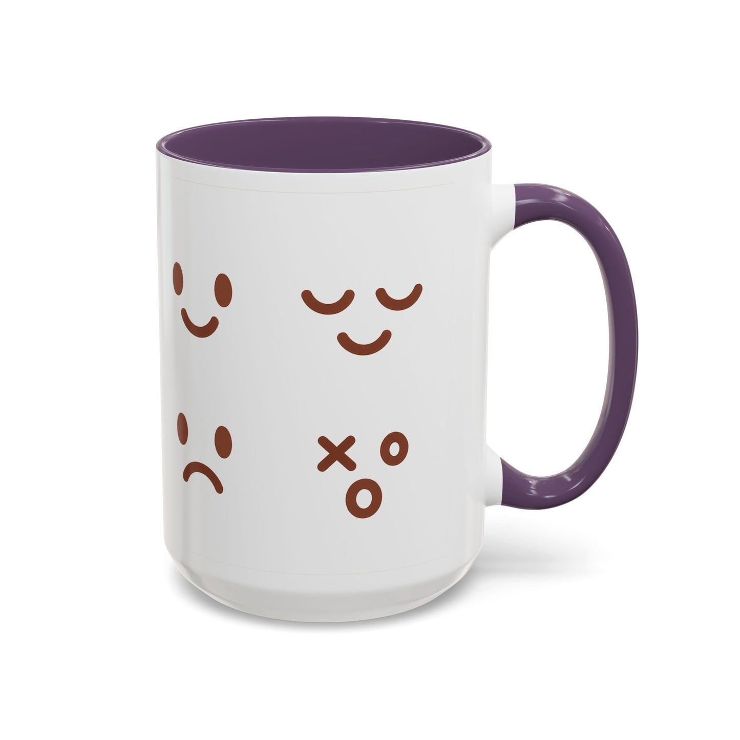Emotional Expressions Coffee Mug - Fun 11/15oz Ceramic Coffee Cup for Daily Joy