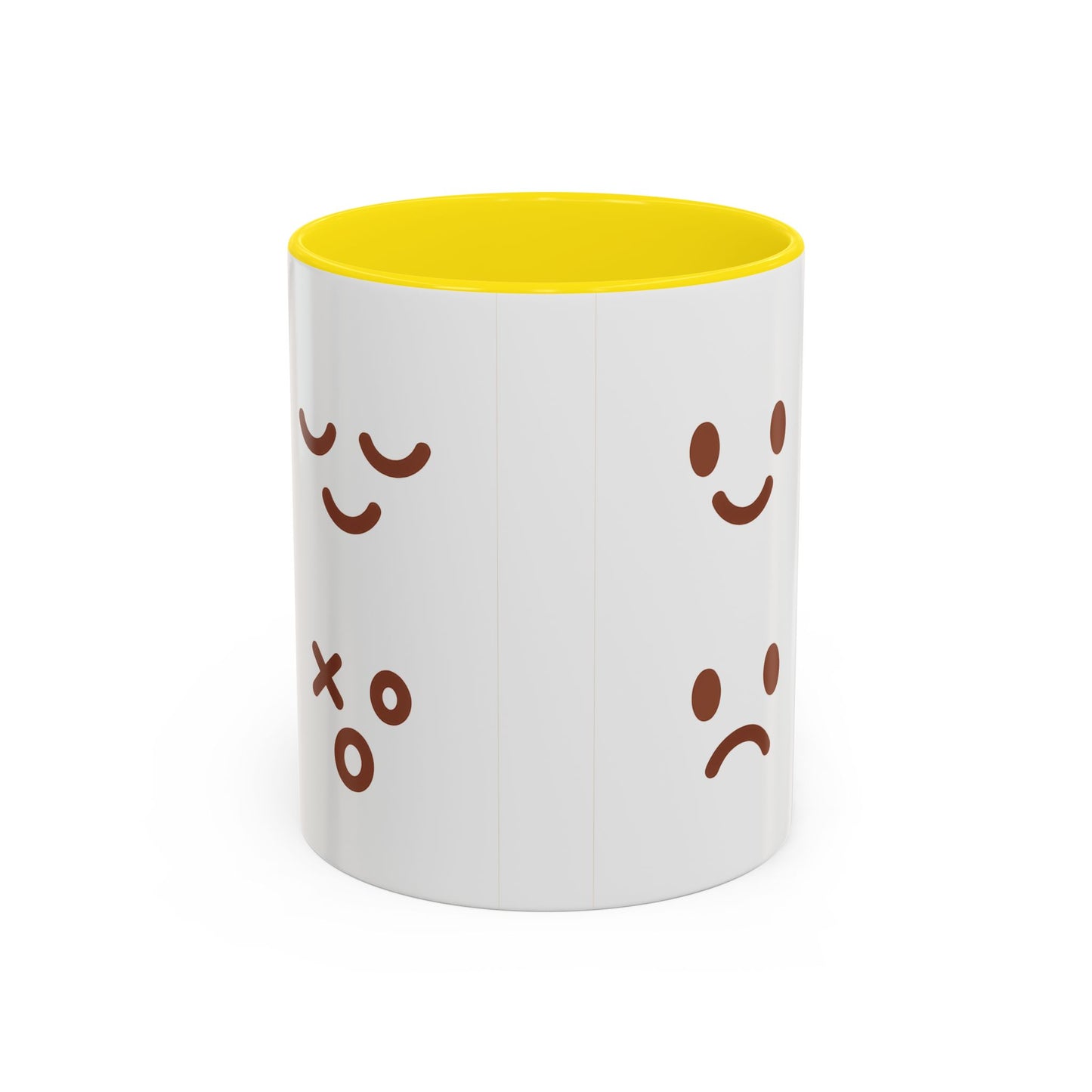 Emotional Expressions Coffee Mug - Fun 11/15oz Ceramic Coffee Cup for Daily Joy