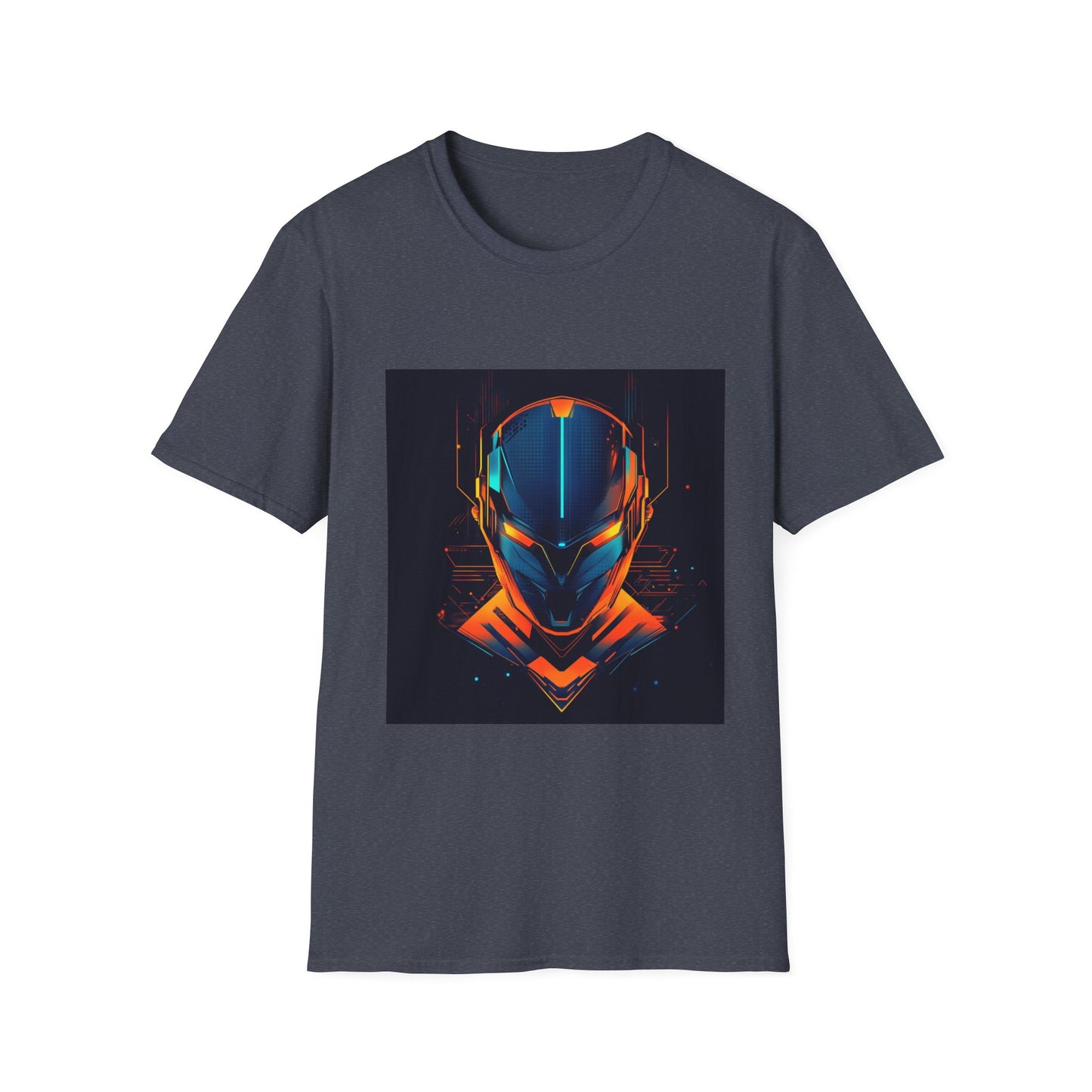 Futuristic Hero Unisex Softstyle T-Shirt