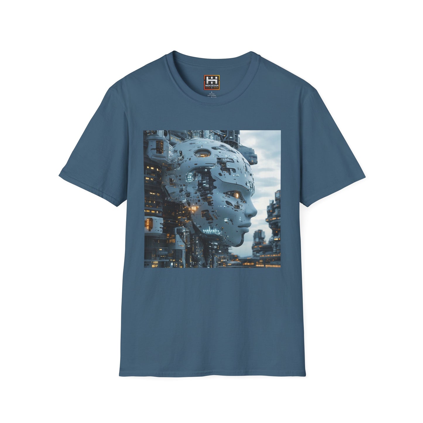 Futuristic AI Graphic Unisex T-Shirt