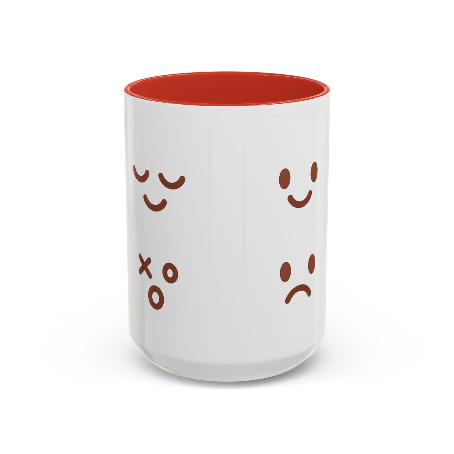 Emotional Expressions Coffee Mug - Fun 11/15oz Ceramic Coffee Cup for Daily Joy