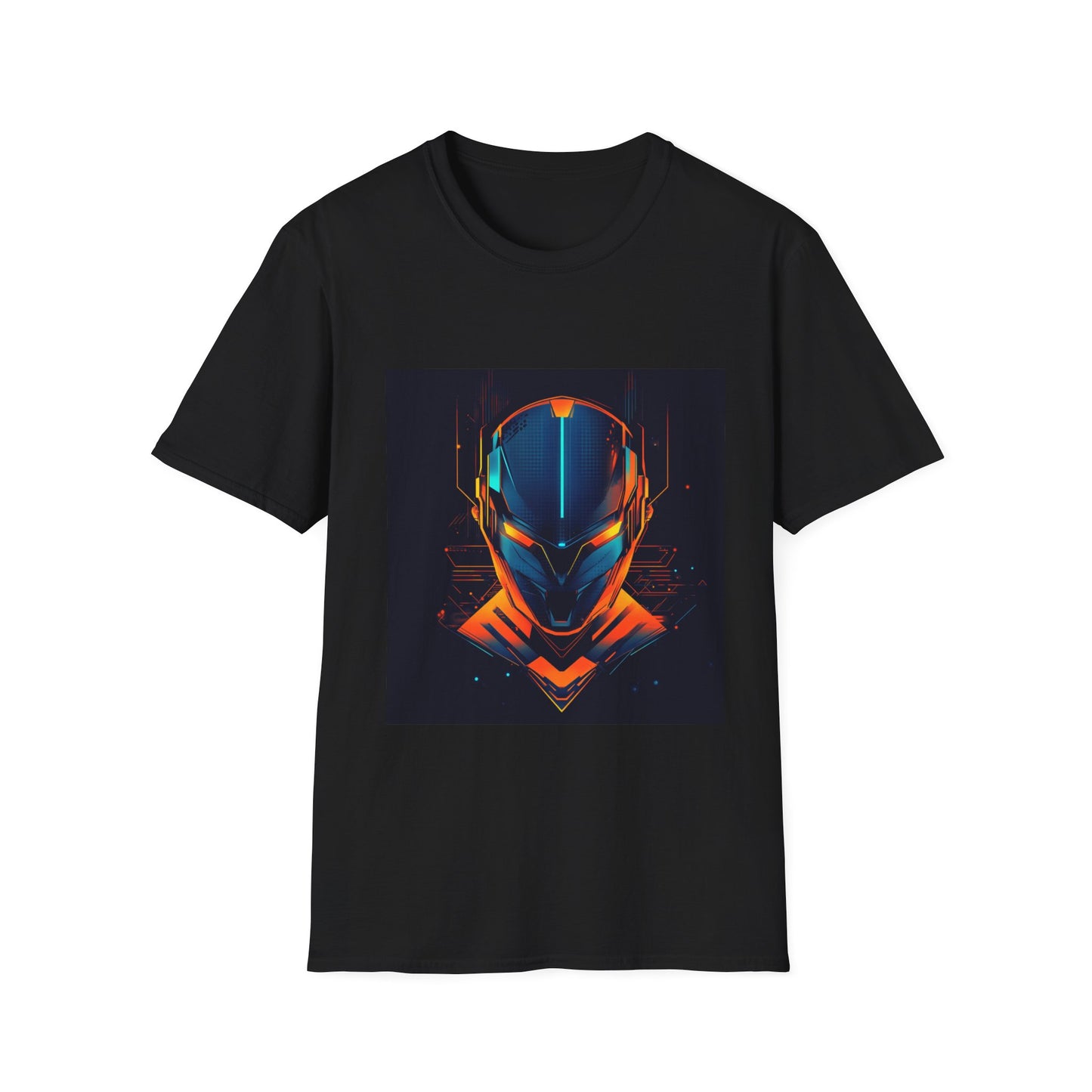 Futuristic Hero Unisex Softstyle T-Shirt