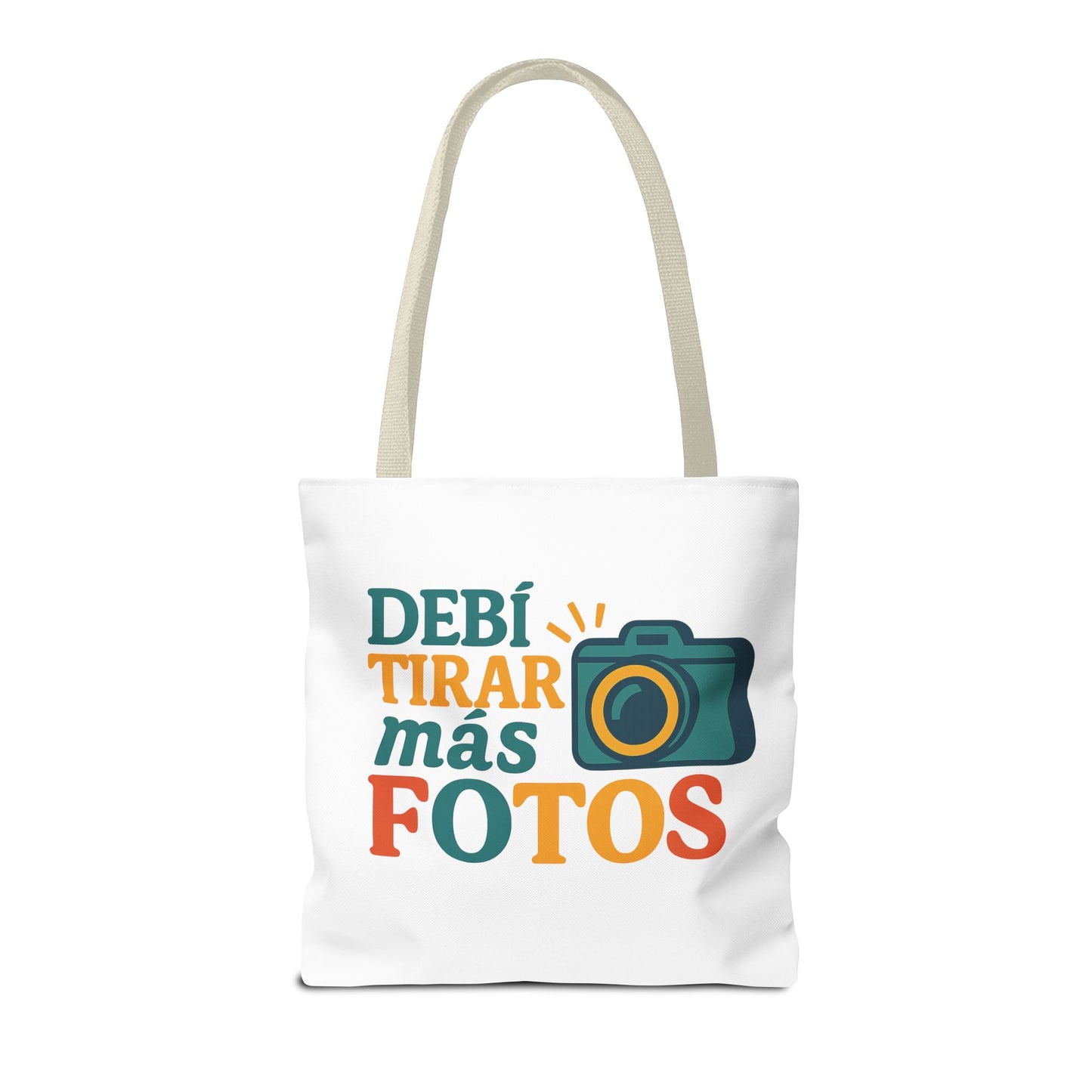 Photography Lover Tote Bag - 'Debí Tirar Más Fotos' Design