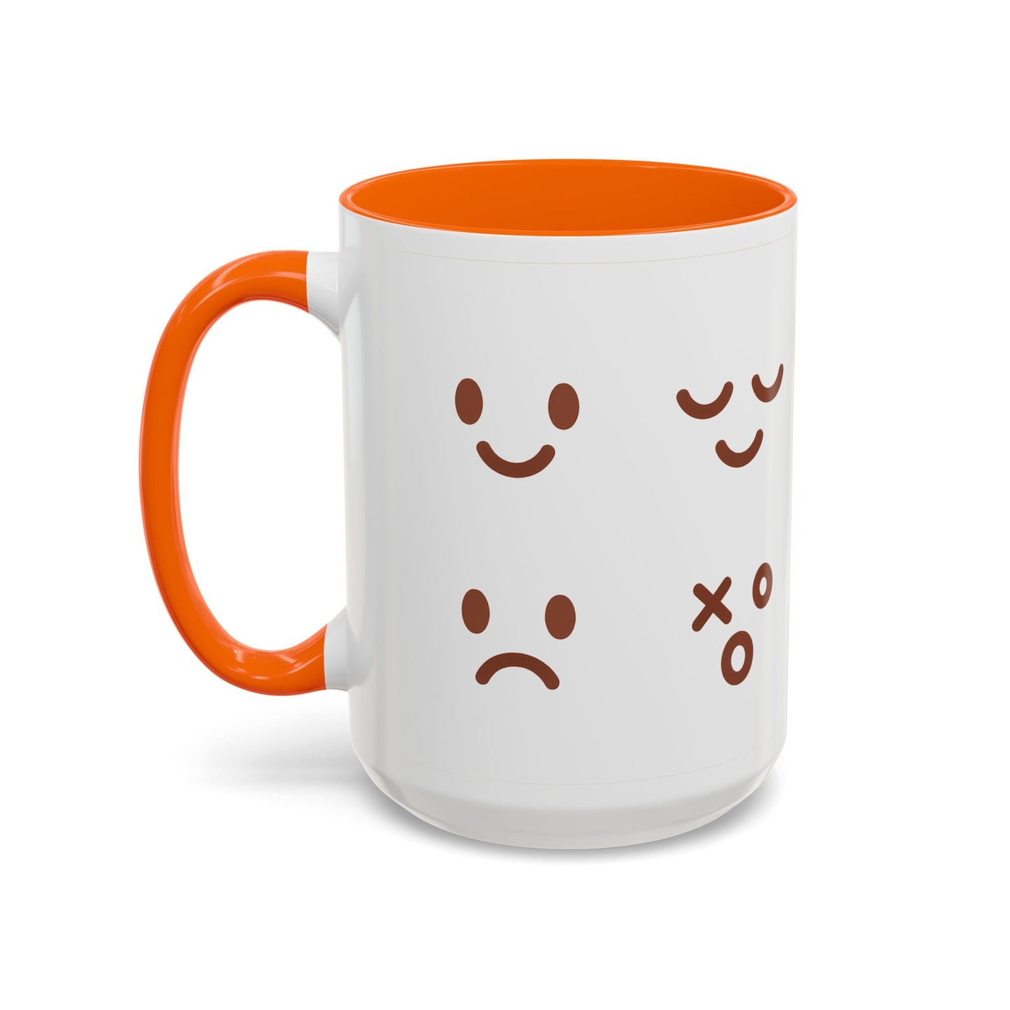 Emotional Expressions Coffee Mug - Fun 11/15oz Ceramic Coffee Cup for Daily Joy