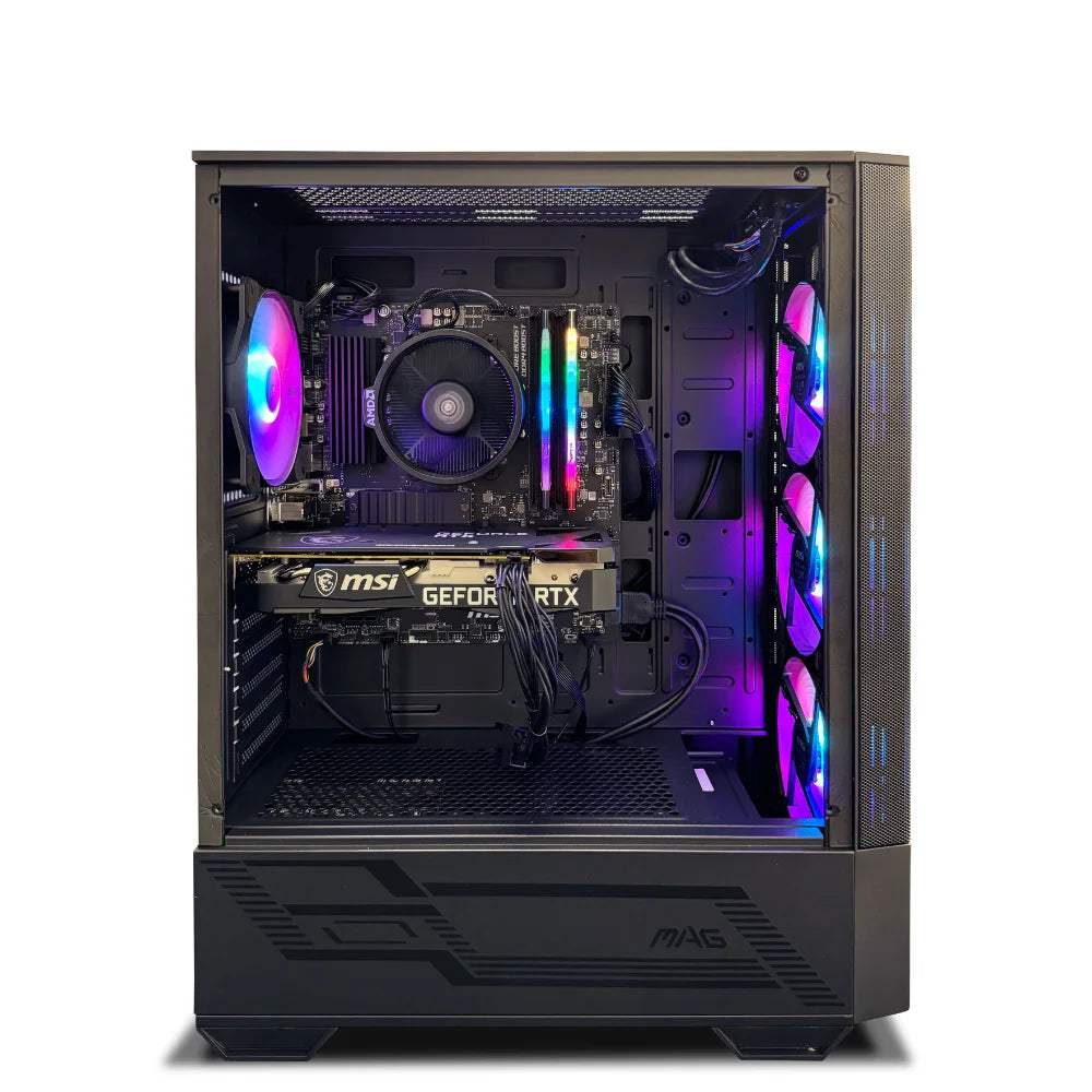PC Gamer NSX, AMD Ryzen 5 4500, 16GB RAM, 512GB SSD, Black, New