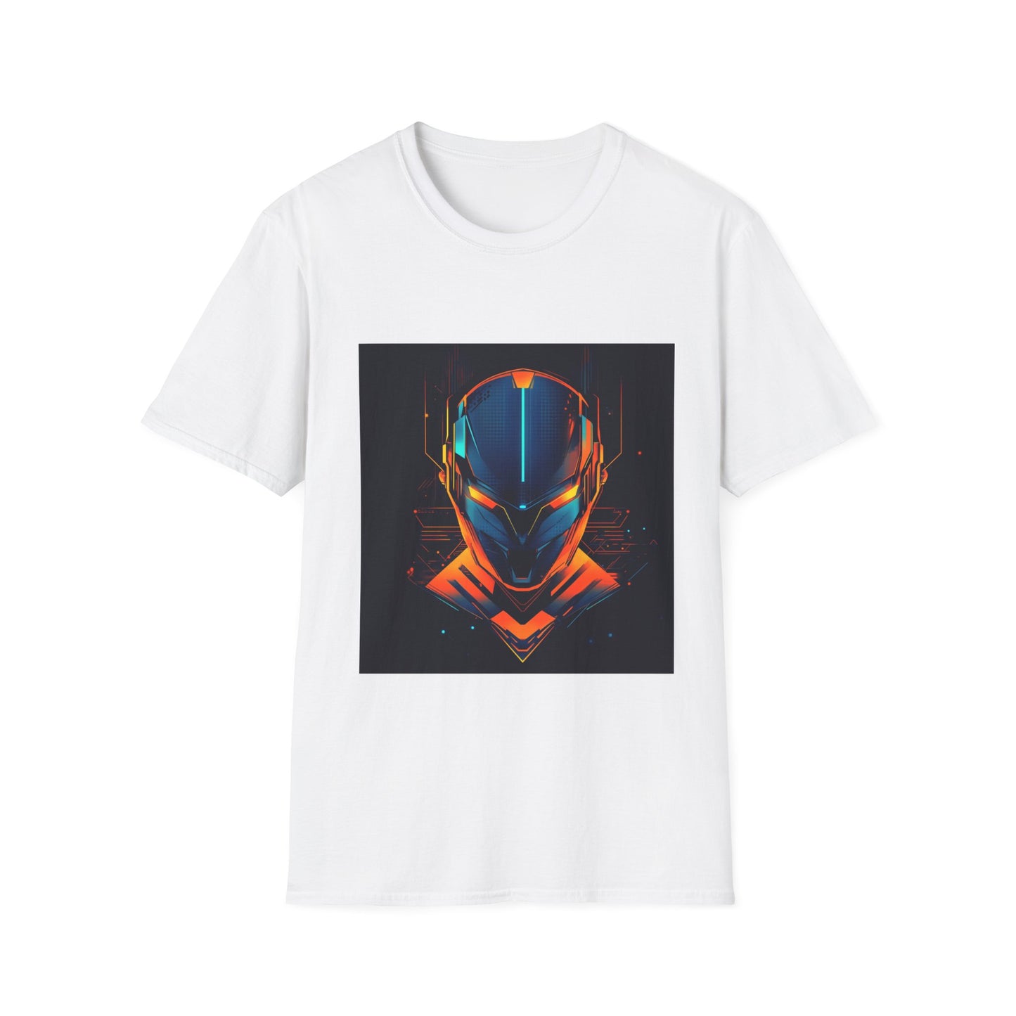 Futuristic Hero Unisex Softstyle T-Shirt