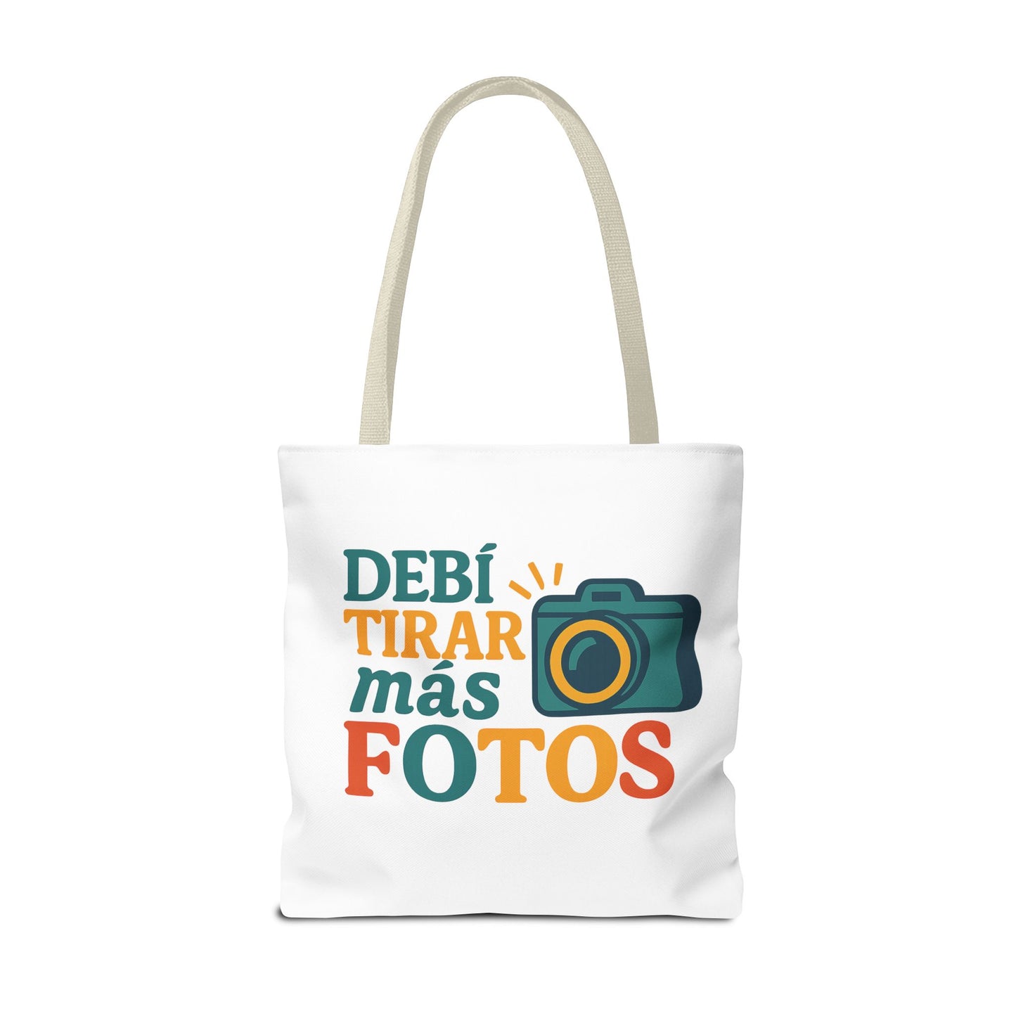 Photography Lover Tote Bag - 'Debí Tirar Más Fotos' Design
