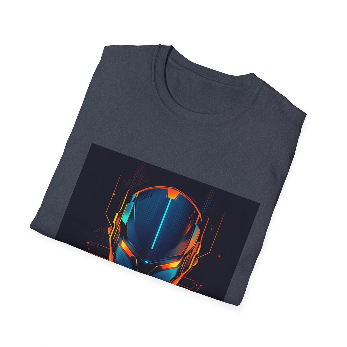 Futuristic Hero Unisex Softstyle T-Shirt