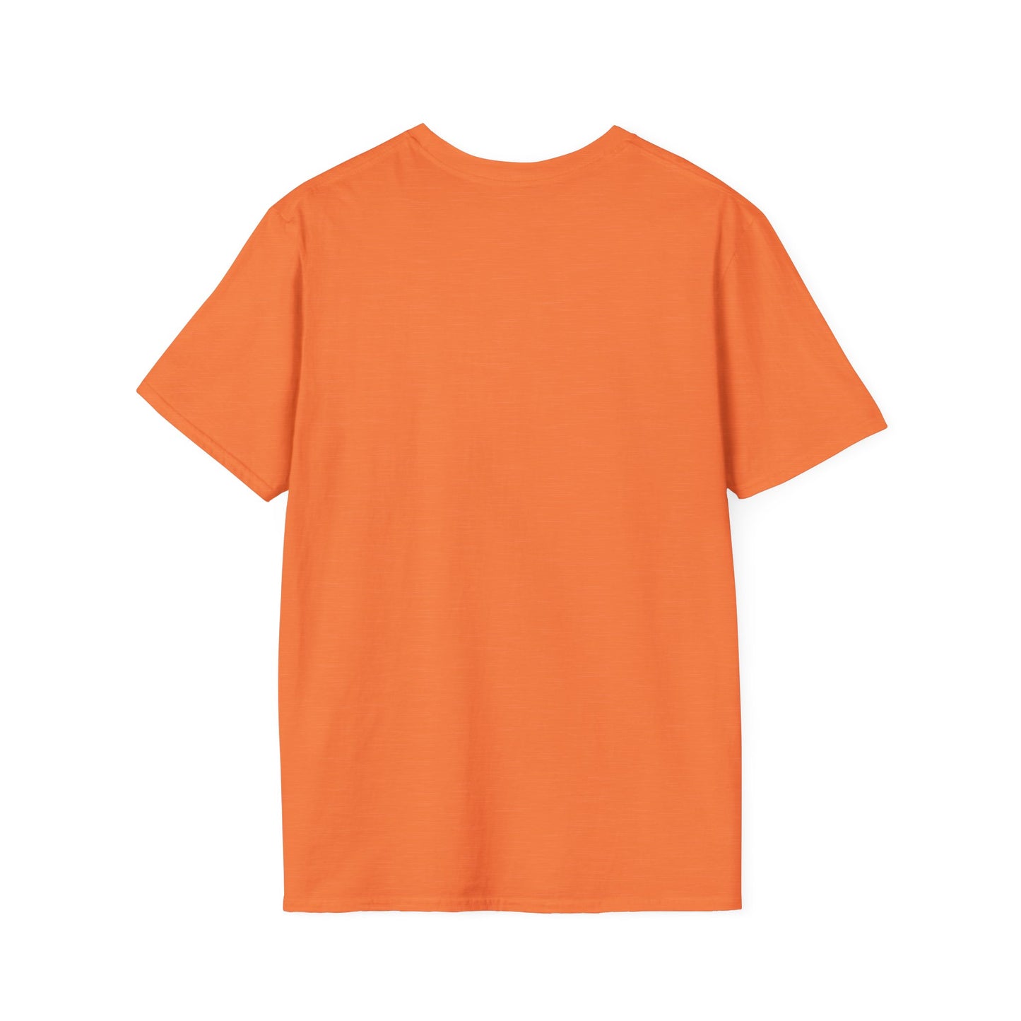 Cityscape Unisex Softstyle T-Shirt | Artistic Urban Design for Everyday Wear