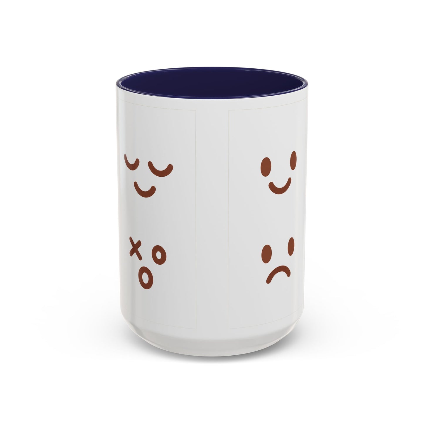 Emotional Expressions Coffee Mug - Fun 11/15oz Ceramic Coffee Cup for Daily Joy