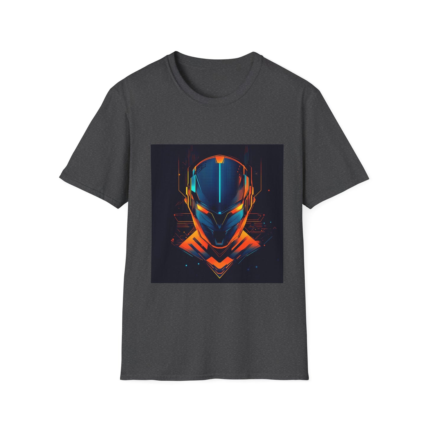 Futuristic Hero Unisex Softstyle T-Shirt