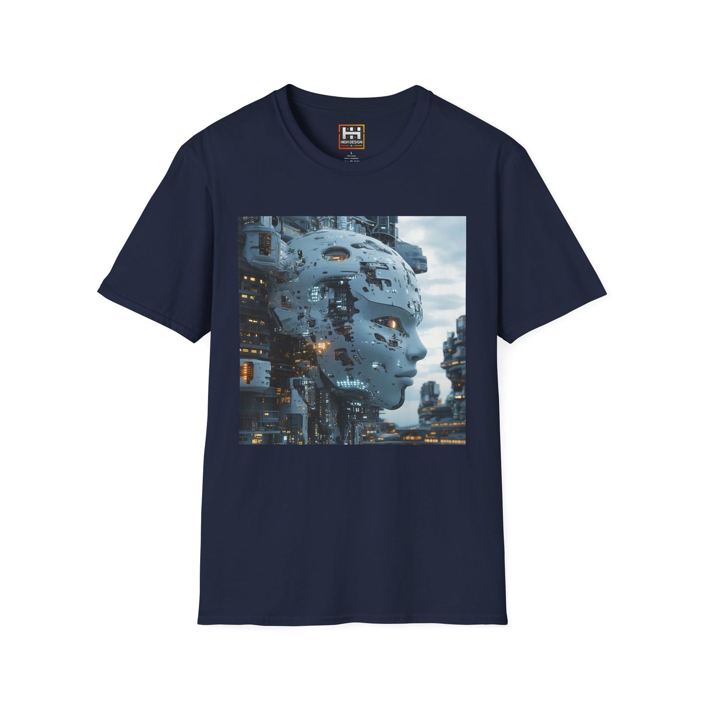 Futuristic AI Graphic Unisex T-Shirt