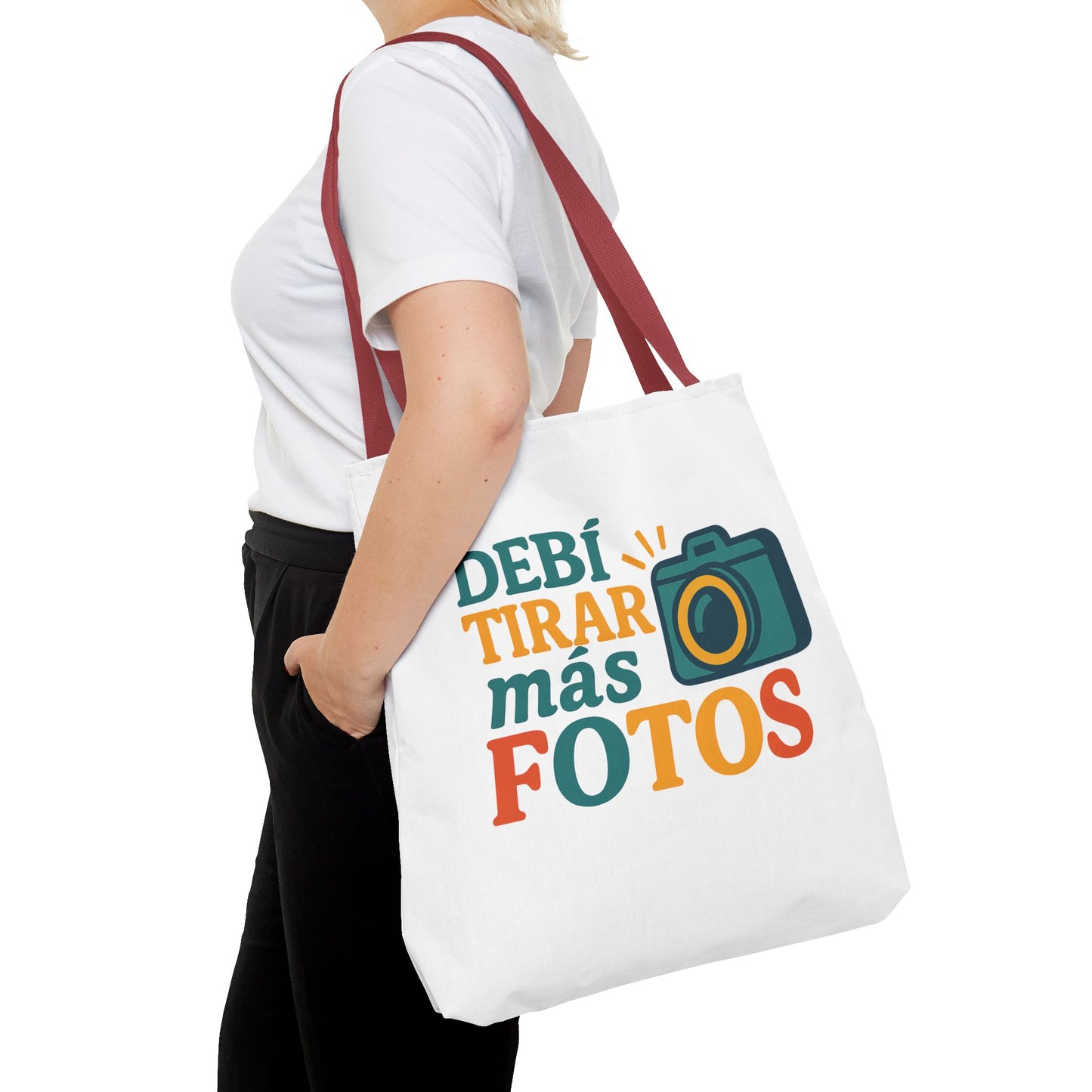 Photography Lover Tote Bag - 'Debí Tirar Más Fotos' Design