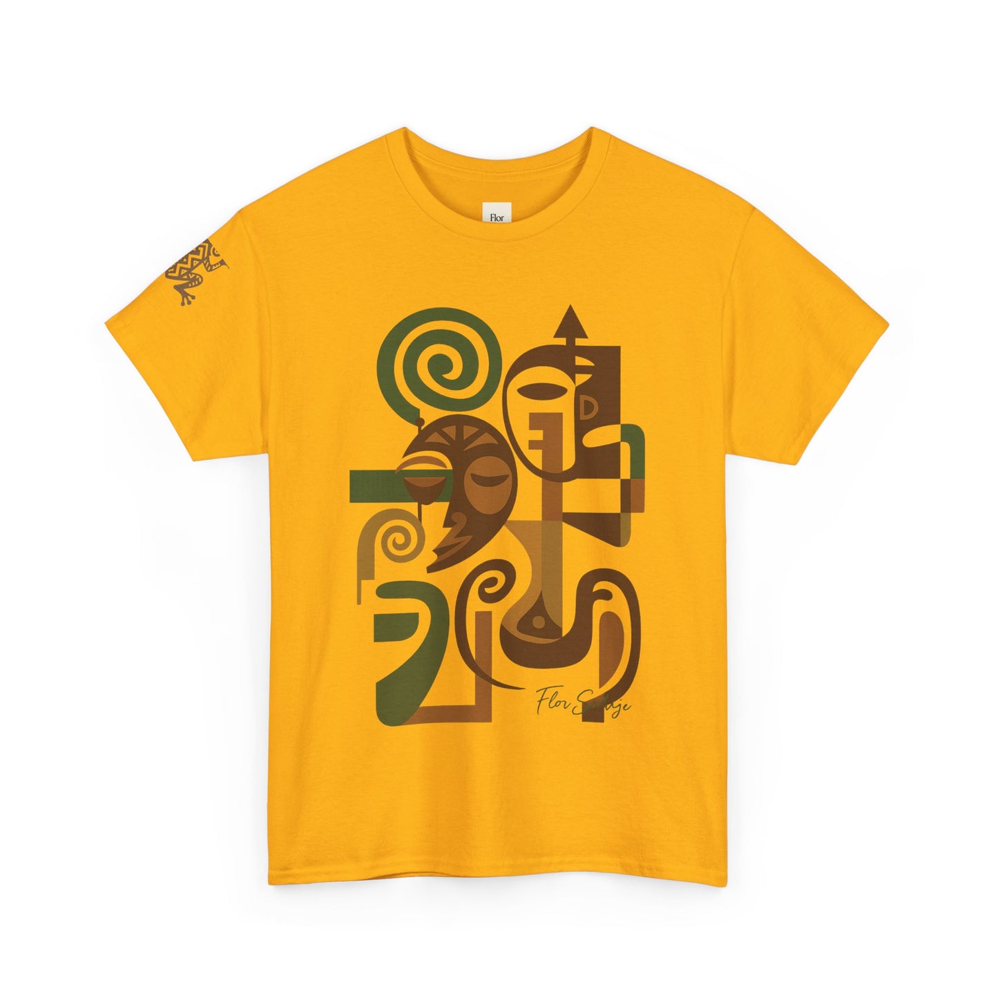 Artistic Unisex Cotton Tee - Unique Graphic Tee, Casual Wear, Gift for Art Lovers, Summer Style, Everyday Comfort
