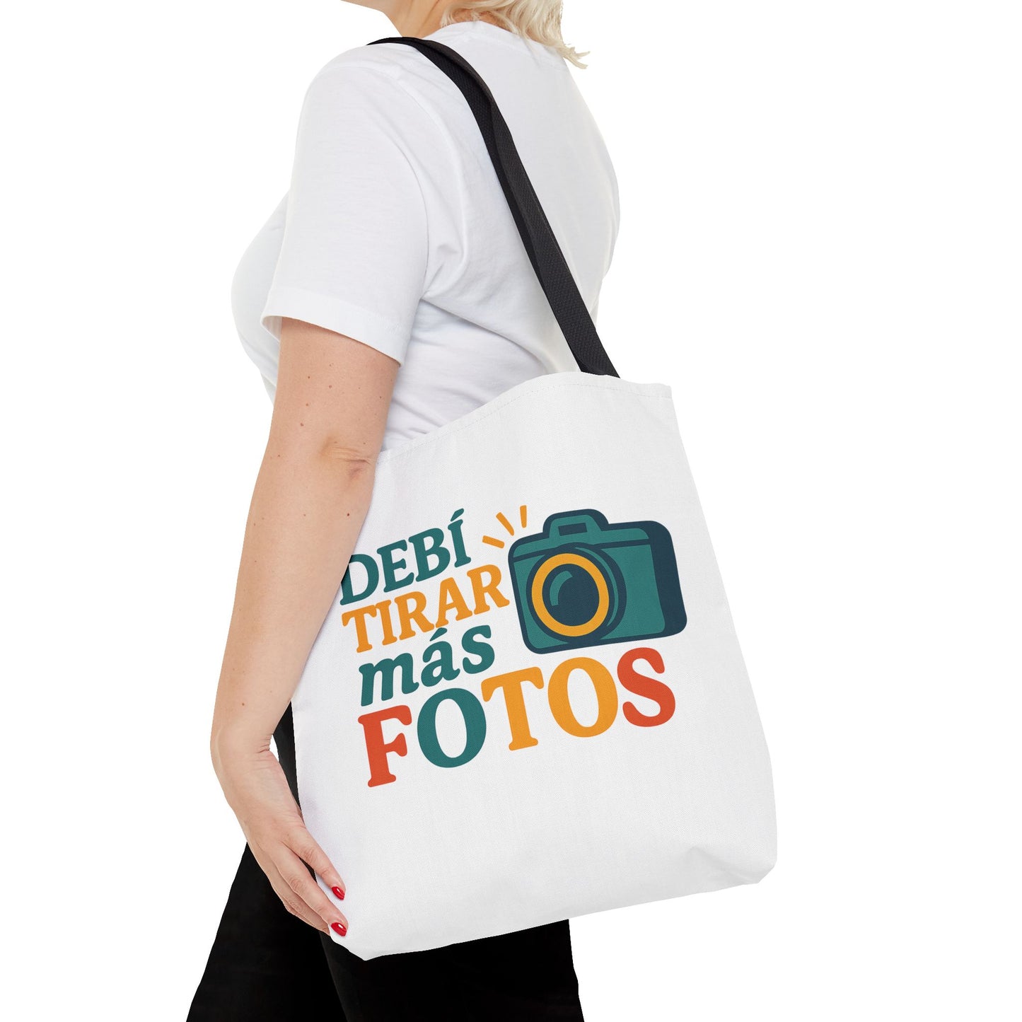Photography Lover Tote Bag - 'Debí Tirar Más Fotos' Design