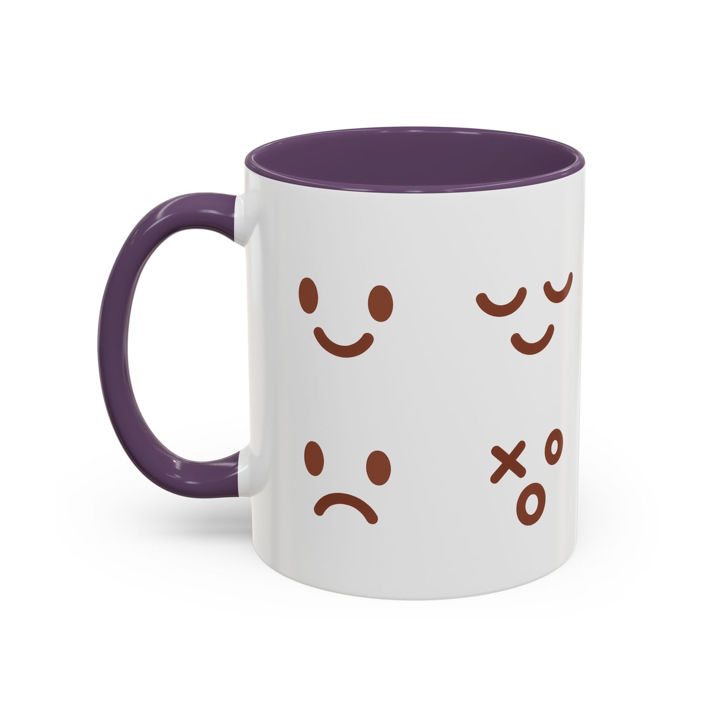 Emotional Expressions Coffee Mug - Fun 11/15oz Ceramic Coffee Cup for Daily Joy