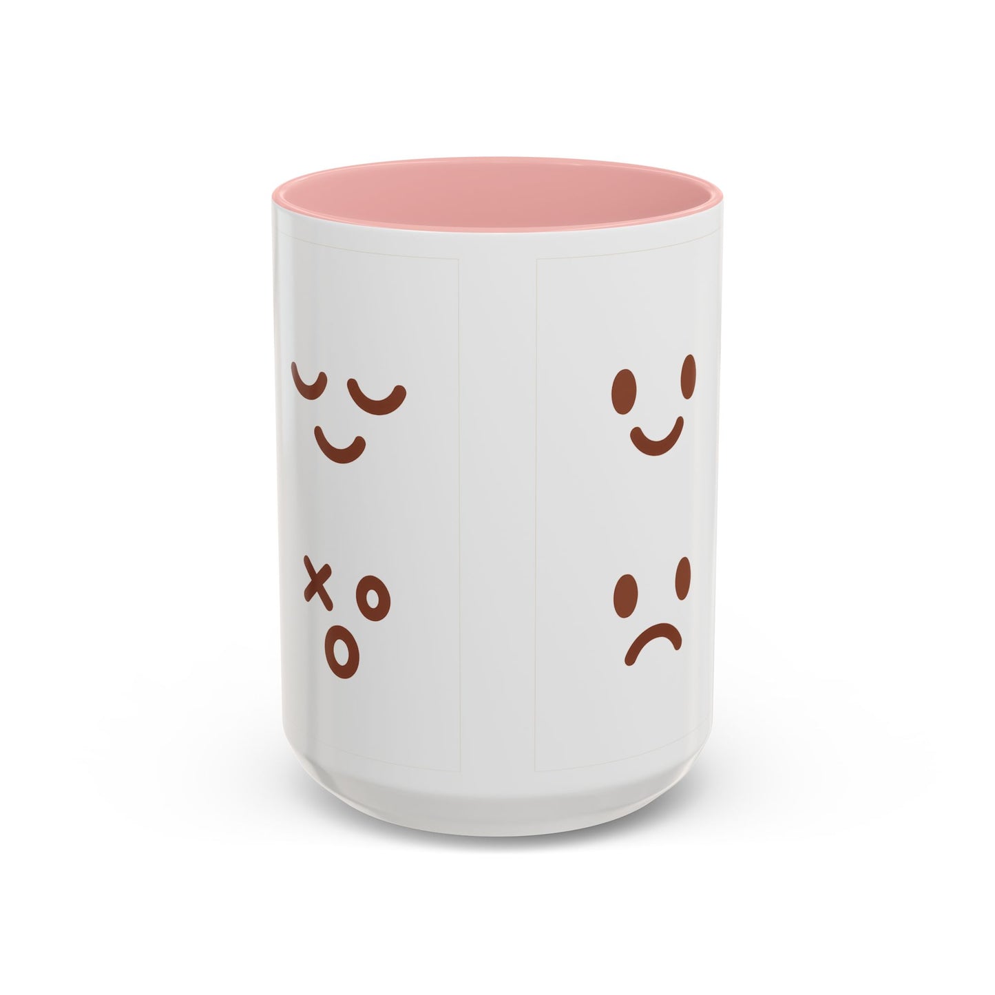 Emotional Expressions Coffee Mug - Fun 11/15oz Ceramic Coffee Cup for Daily Joy