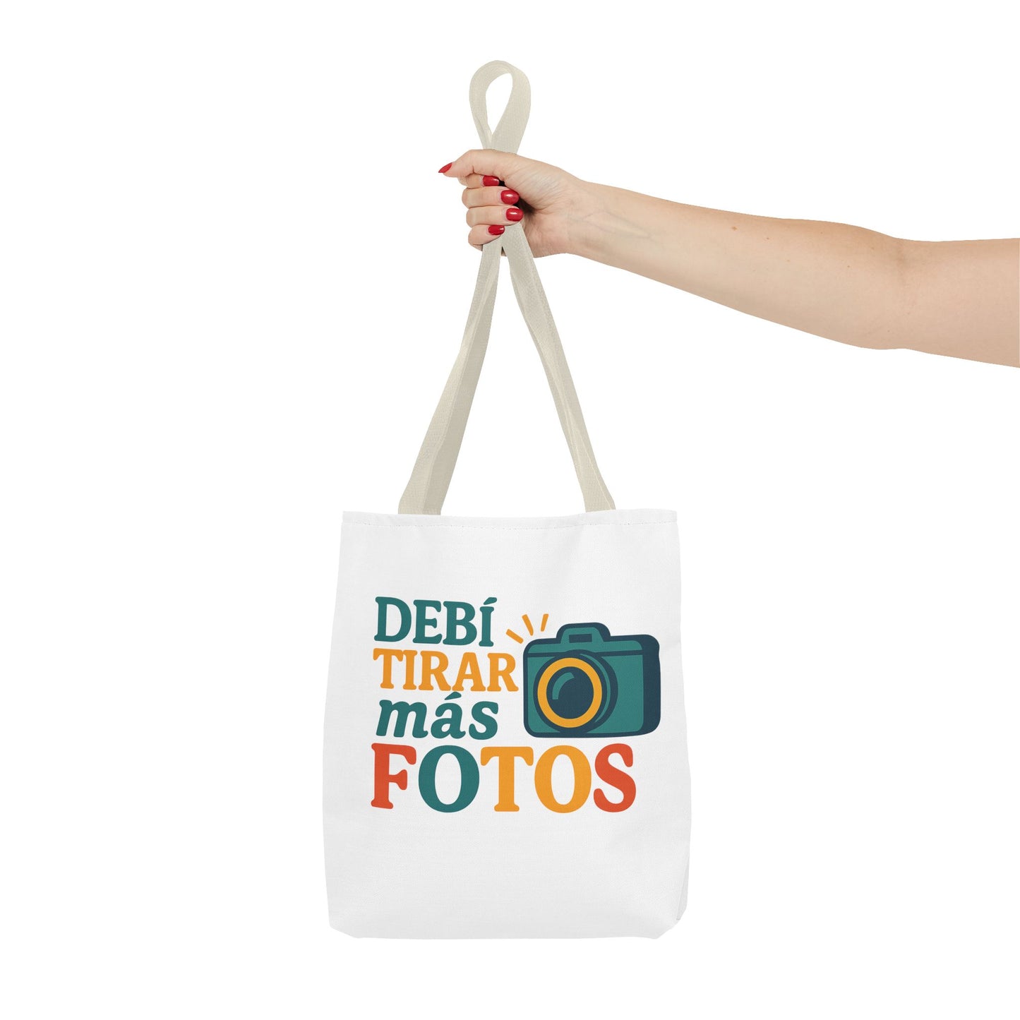 Photography Lover Tote Bag - 'Debí Tirar Más Fotos' Design