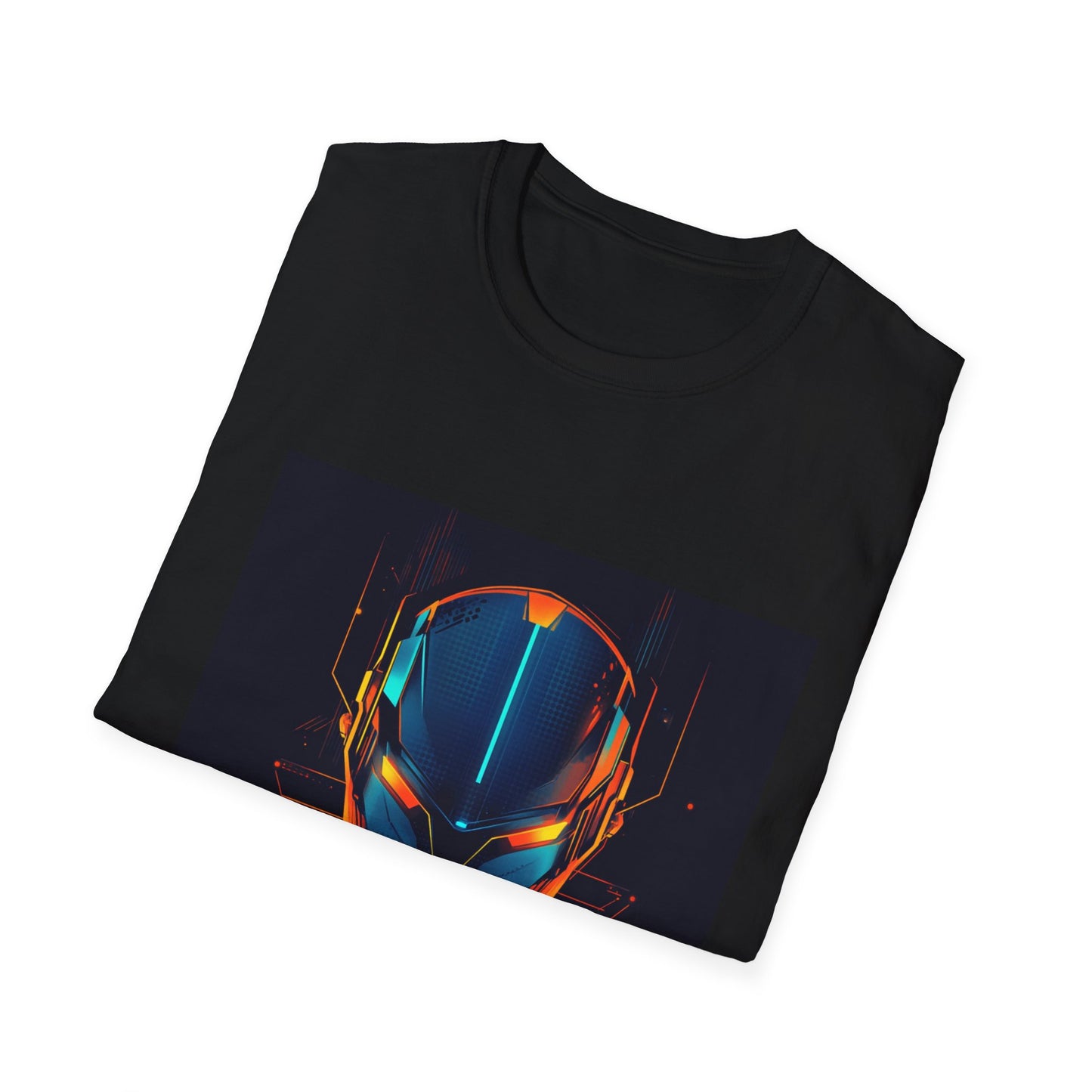 Futuristic Hero Unisex Softstyle T-Shirt