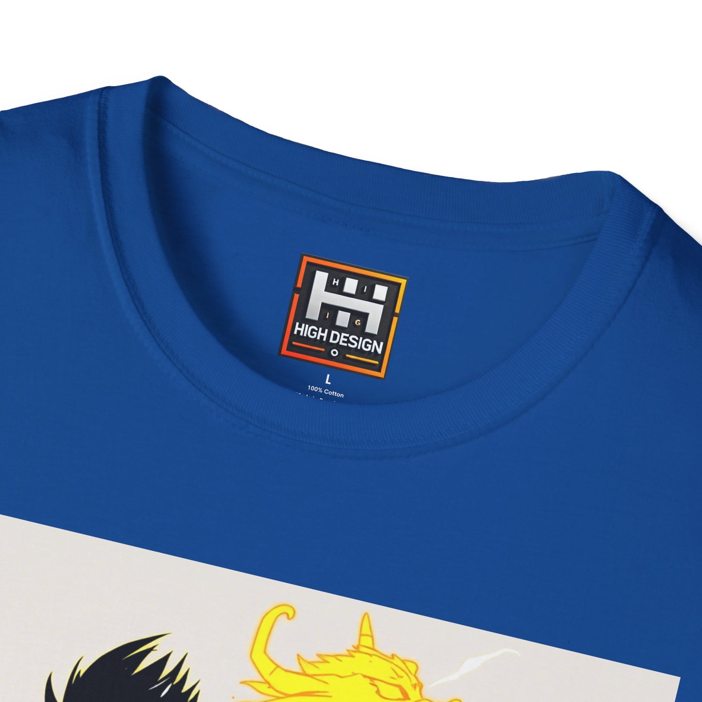 Dynamic Action Graphic T-Shirt for Anime Fans
