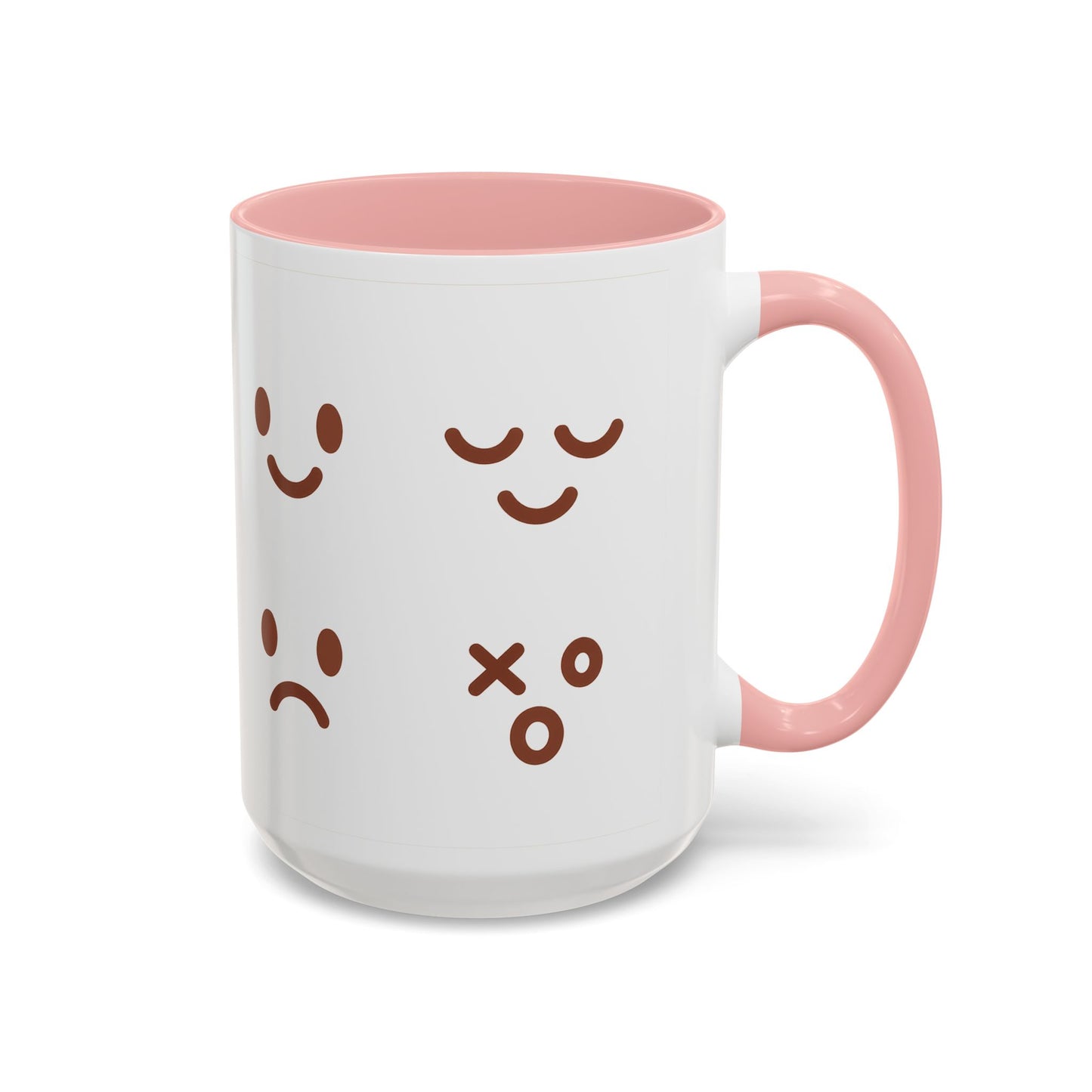 Emotional Expressions Coffee Mug - Fun 11/15oz Ceramic Coffee Cup for Daily Joy