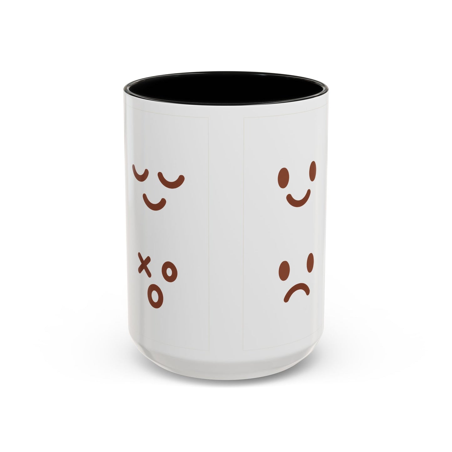 Emotional Expressions Coffee Mug - Fun 11/15oz Ceramic Coffee Cup for Daily Joy