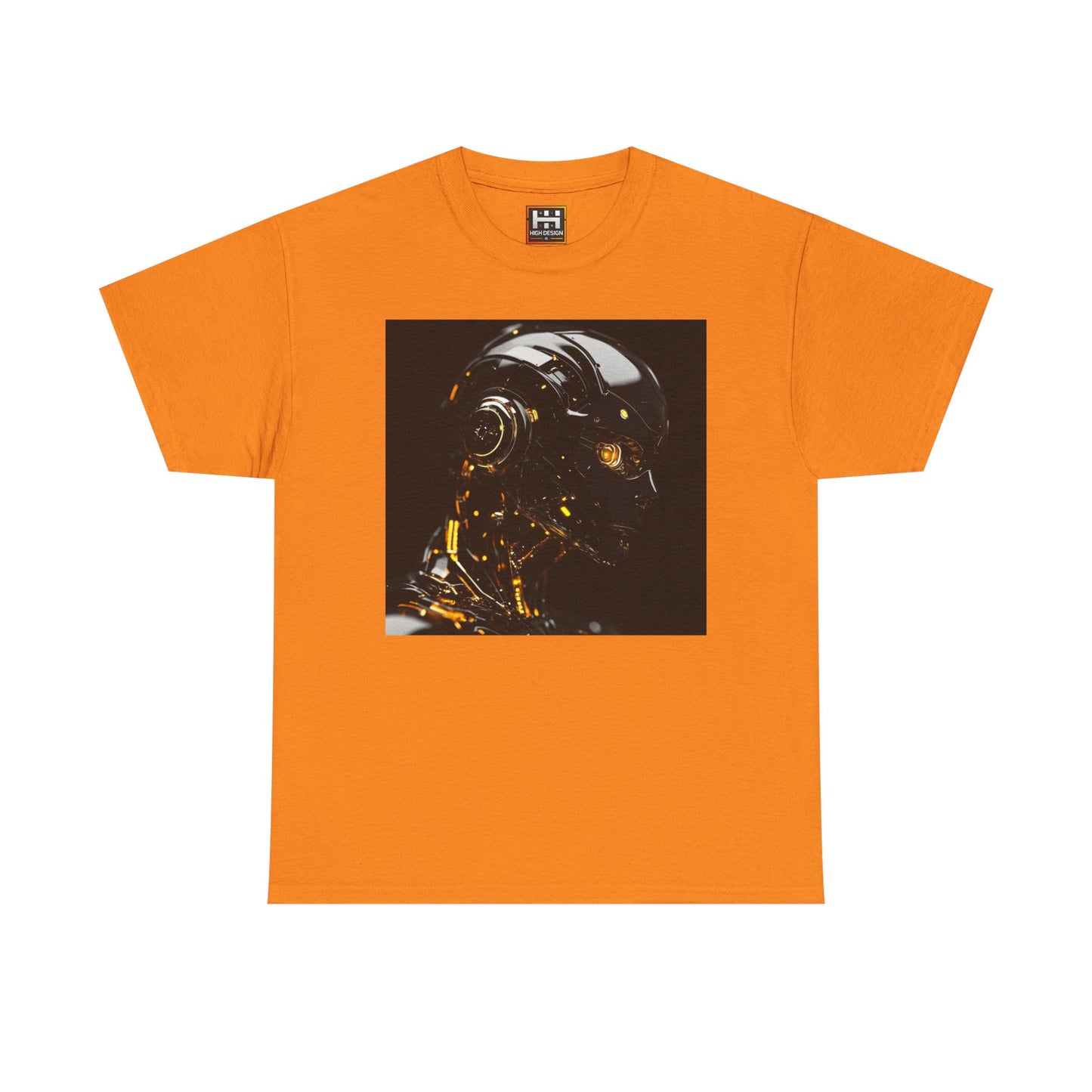 Futuristic Robot Graphic Tee for Tech Enthusiasts