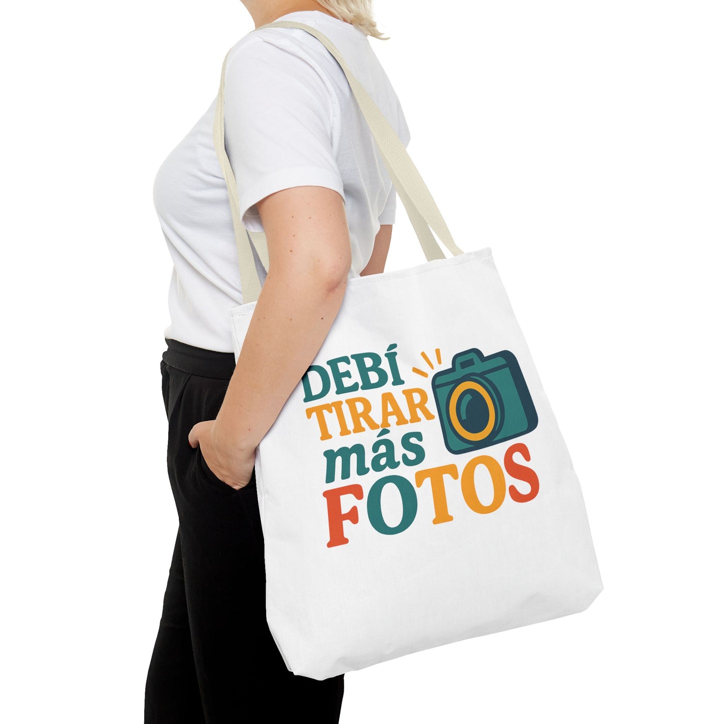 Photography Lover Tote Bag - 'Debí Tirar Más Fotos' Design