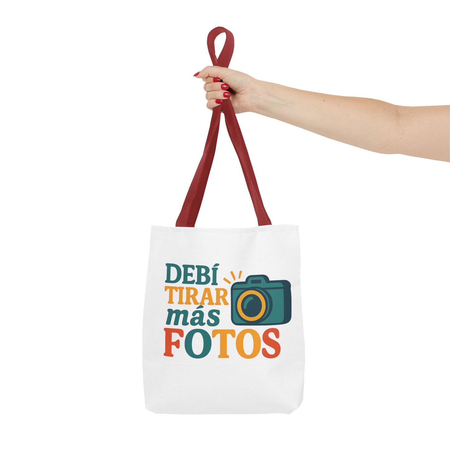Photography Lover Tote Bag - 'Debí Tirar Más Fotos' Design