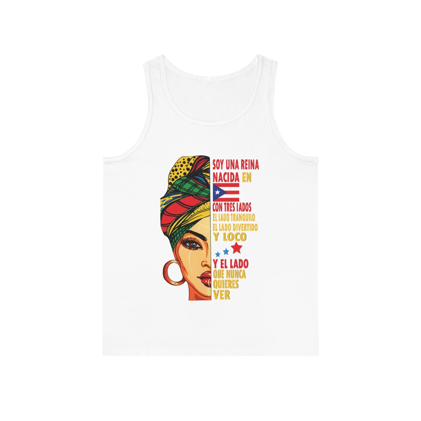 Cultural Empowerment Tank Top, Inspirational Unisex Style, Gifts for Her, Summer Fashion, Confidence Apparel, Unique Artwork