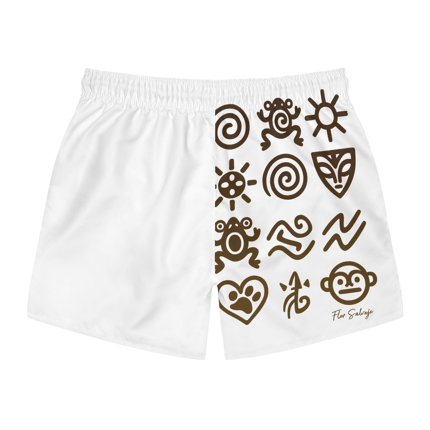 Tropical Swim Trunks, Beach Shorts, Summer Swimwear, Vacation Swimwear, Relaxation Swim Trunks, Pool Party Gear