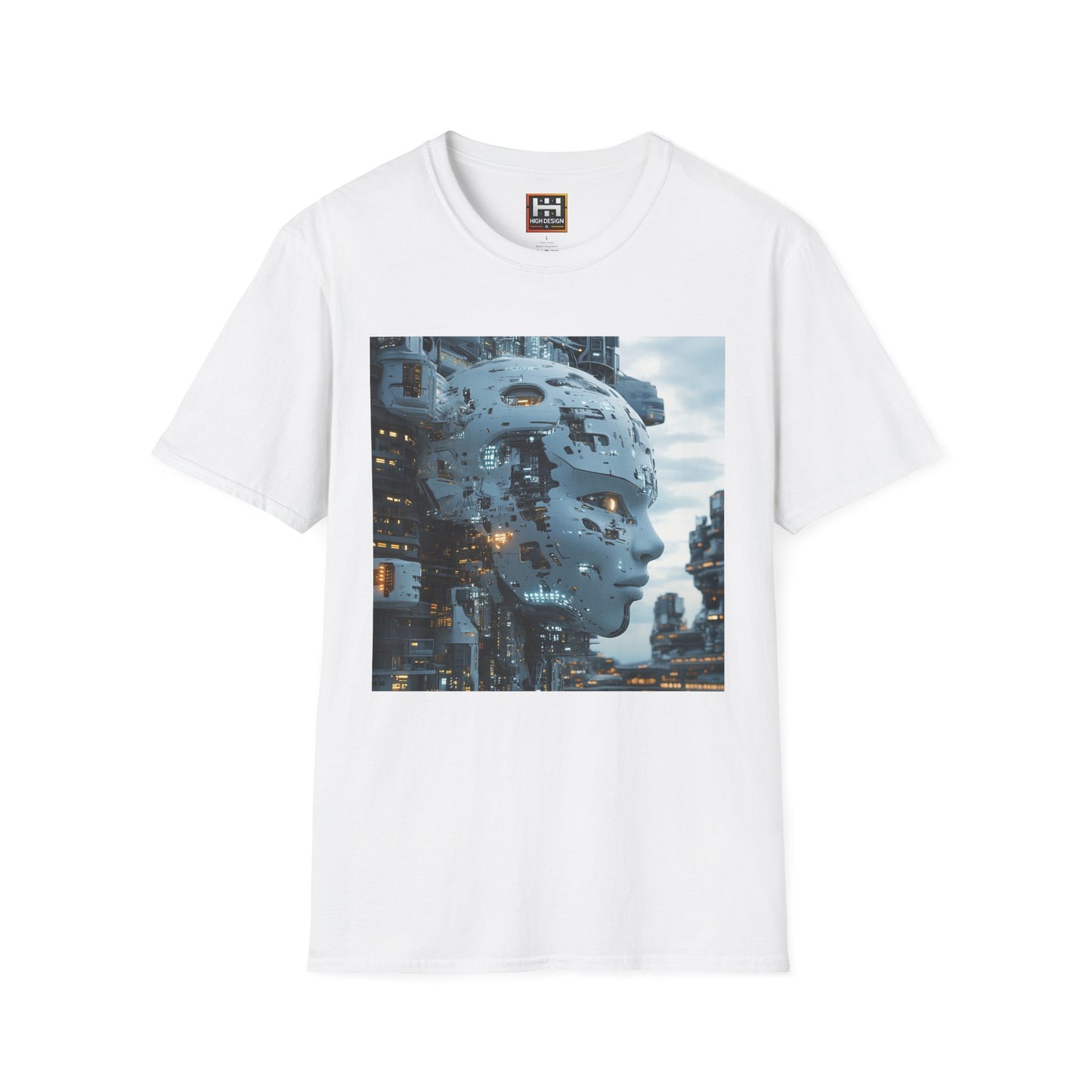 Futuristic AI Graphic Unisex T-Shirt