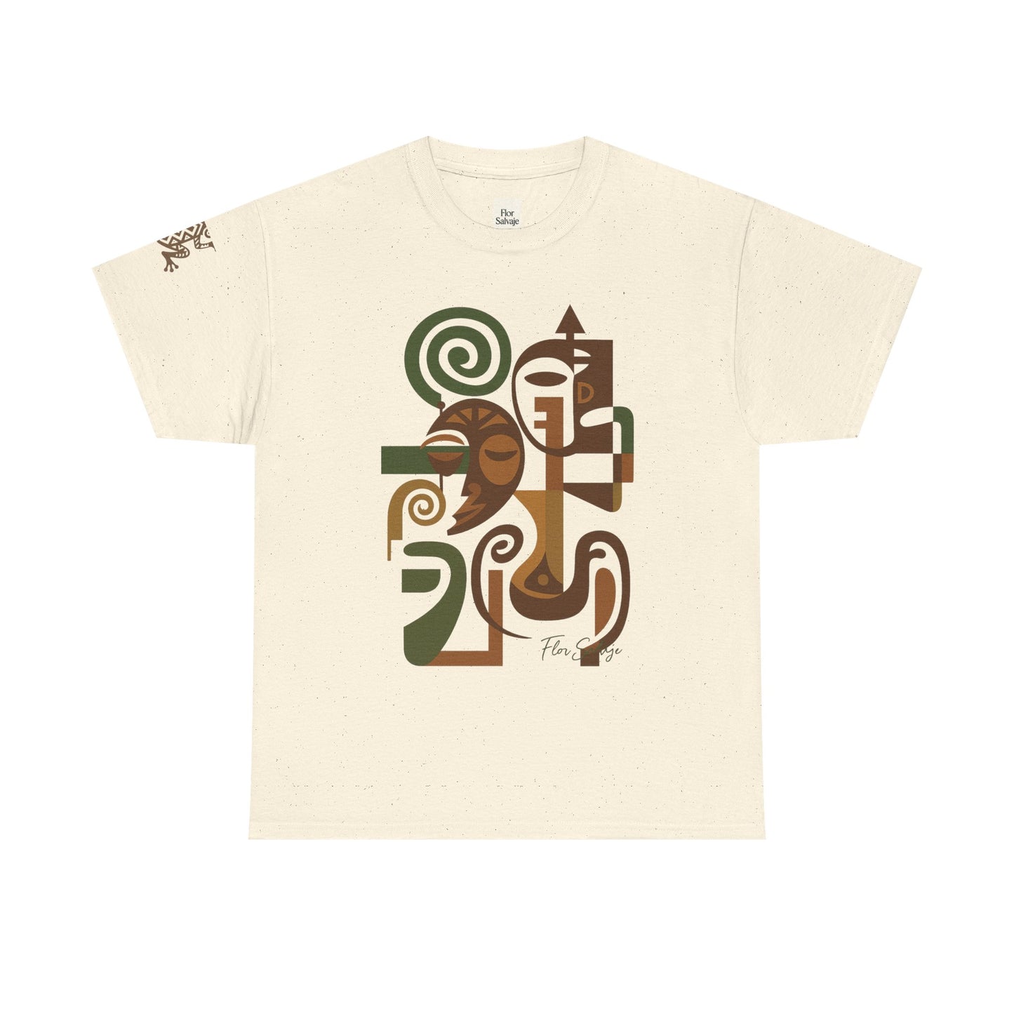 Artistic Unisex Cotton Tee - Unique Graphic Tee, Casual Wear, Gift for Art Lovers, Summer Style, Everyday Comfort