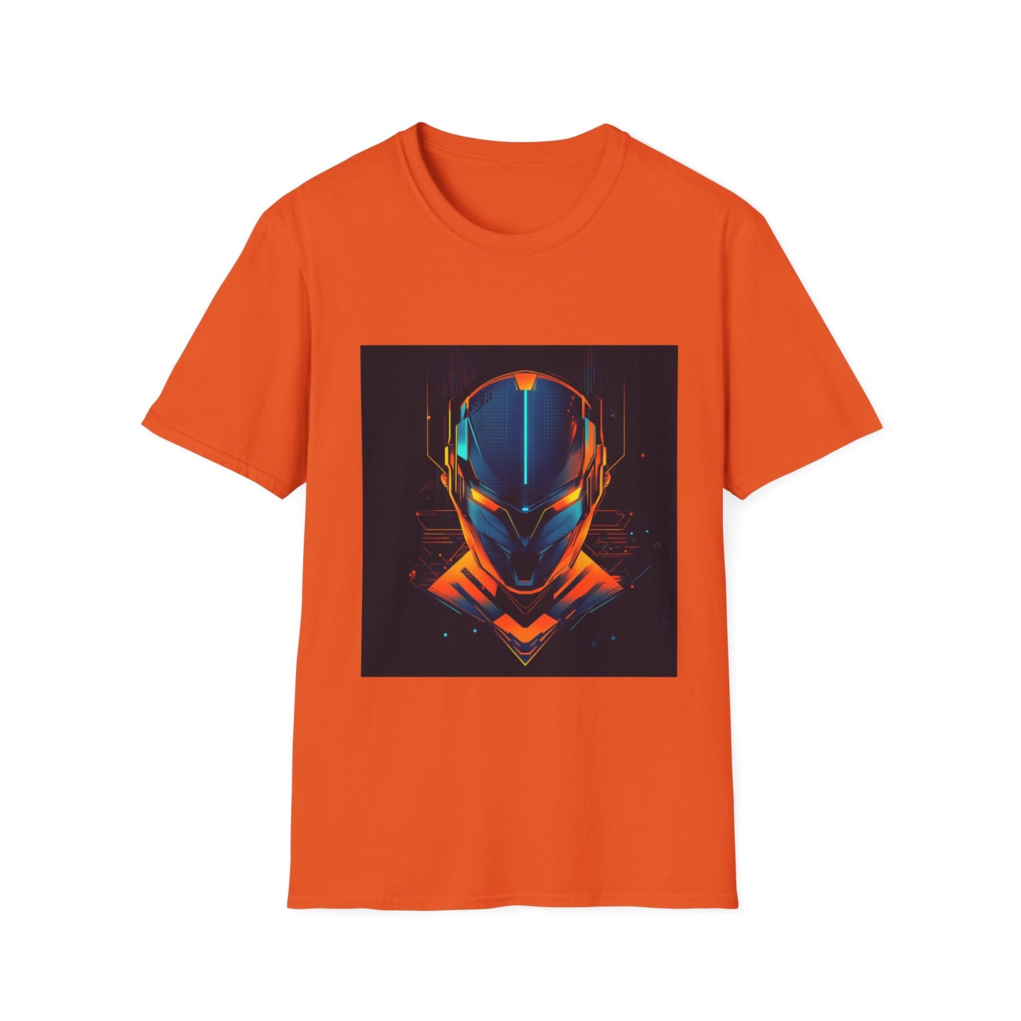Futuristic Hero Unisex Softstyle T-Shirt