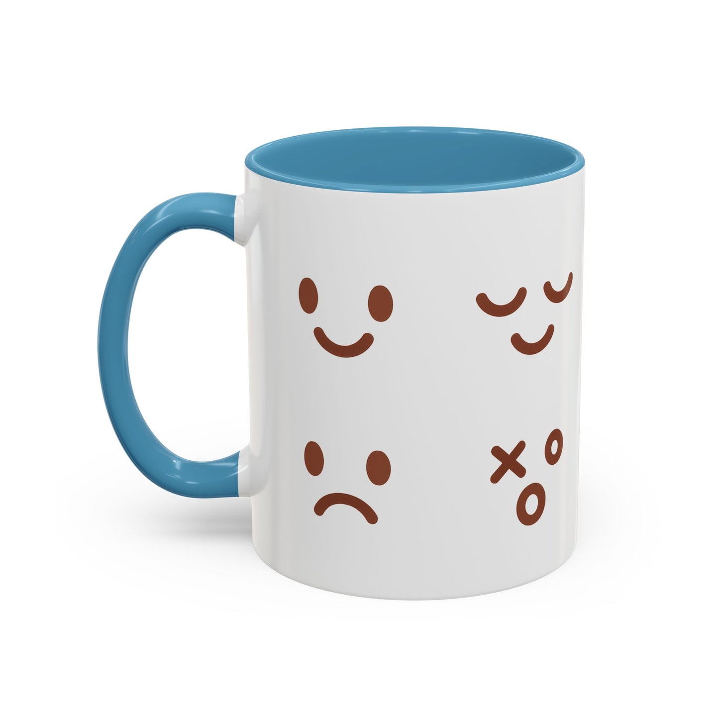 Emotional Expressions Coffee Mug - Fun 11/15oz Ceramic Coffee Cup for Daily Joy