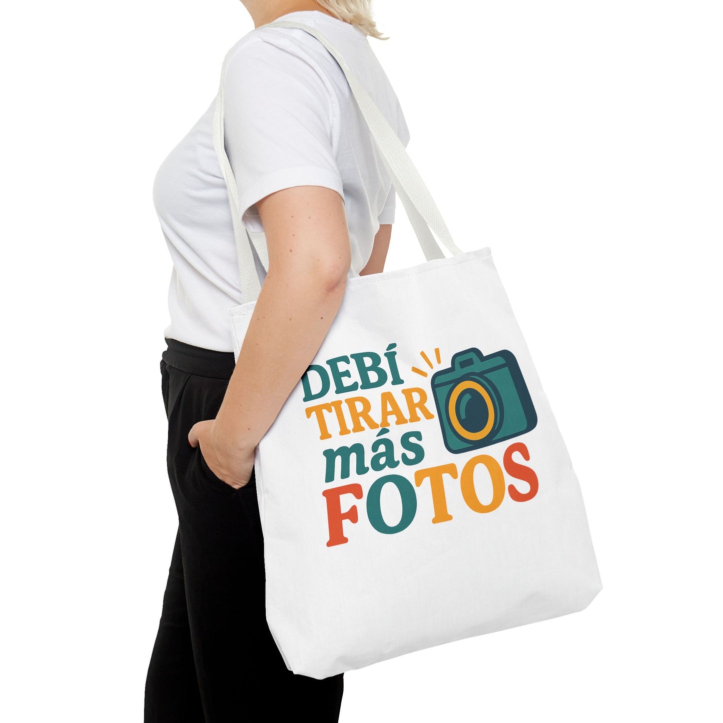 Photography Lover Tote Bag - 'Debí Tirar Más Fotos' Design