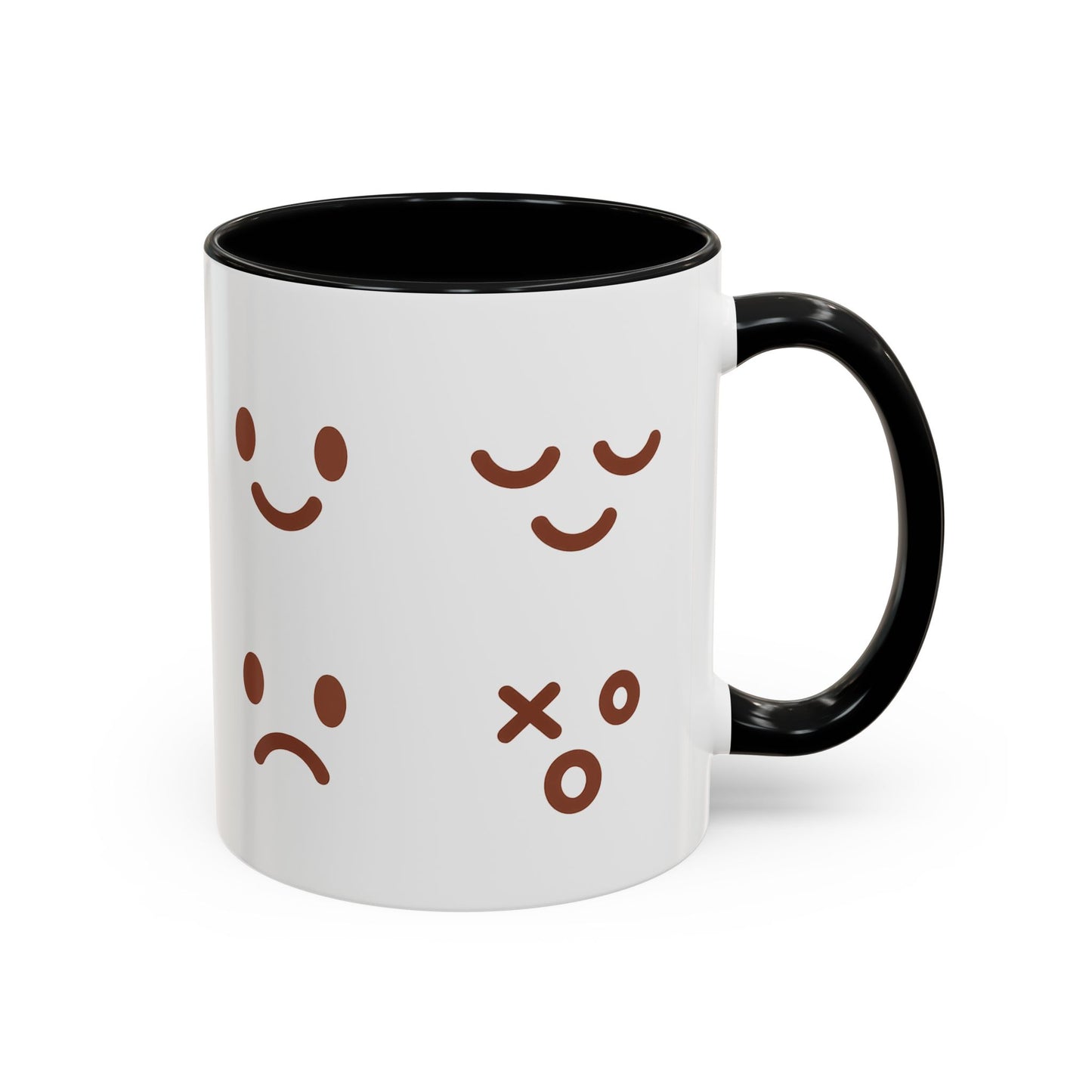 Emotional Expressions Coffee Mug - Fun 11/15oz Ceramic Coffee Cup for Daily Joy