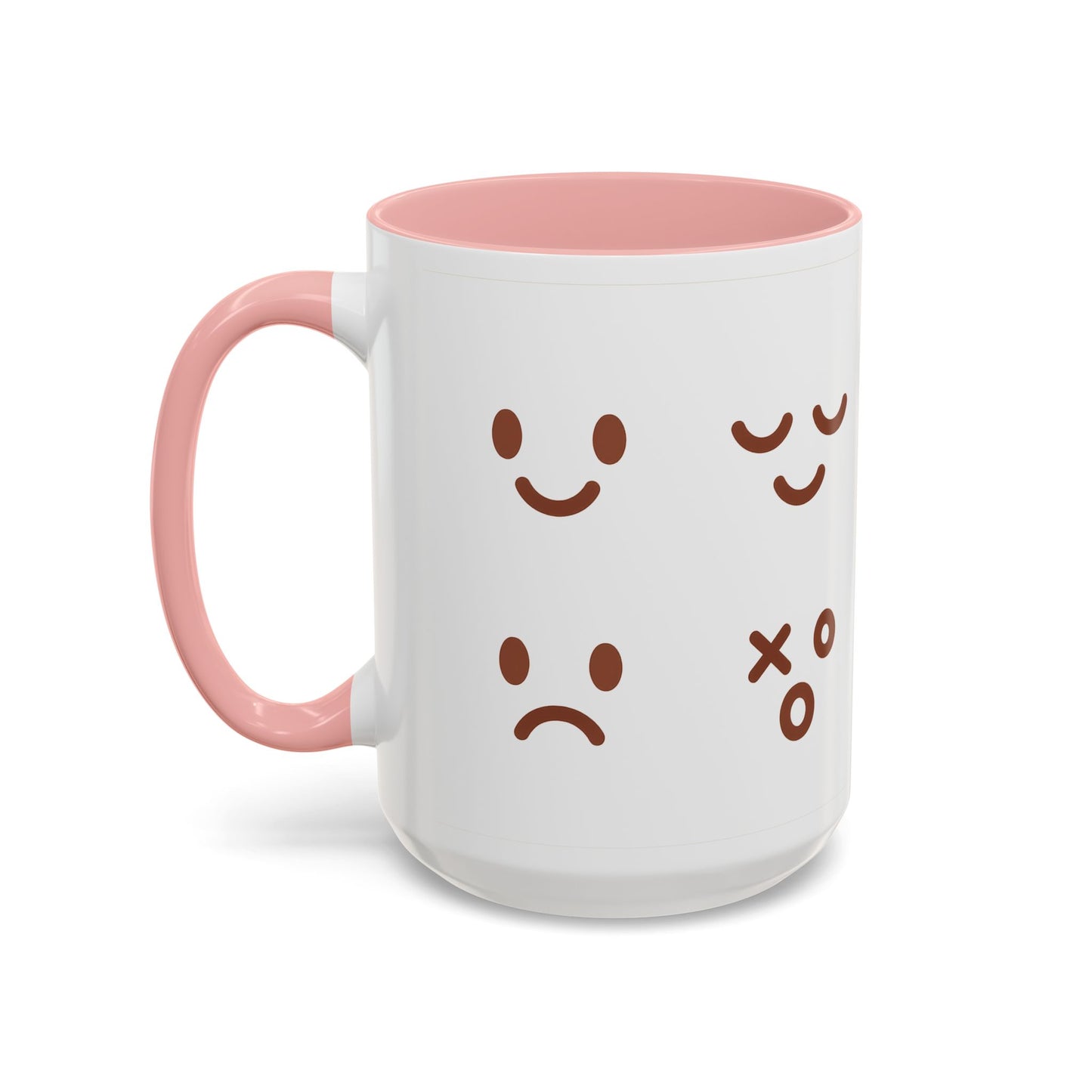 Emotional Expressions Coffee Mug - Fun 11/15oz Ceramic Coffee Cup for Daily Joy