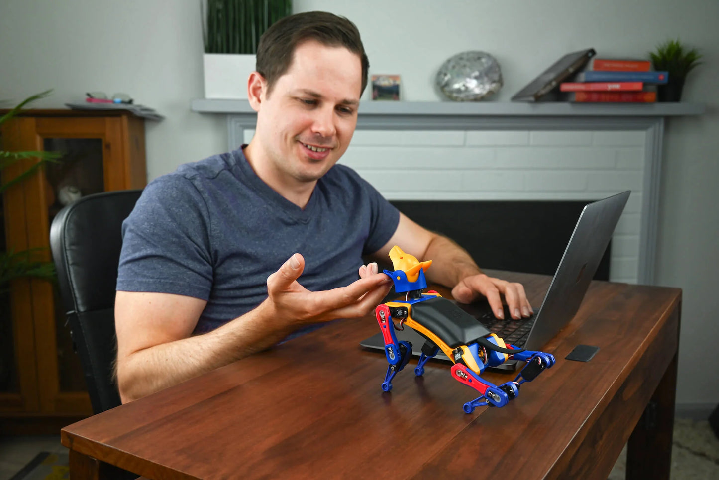 Petoi Robot Dog Bittle X with Optional Robotic Arm Gripper